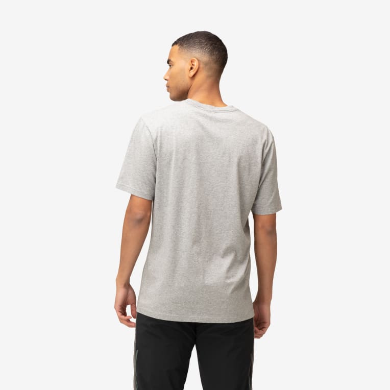 cotton vikinghead embroidery T-shirt