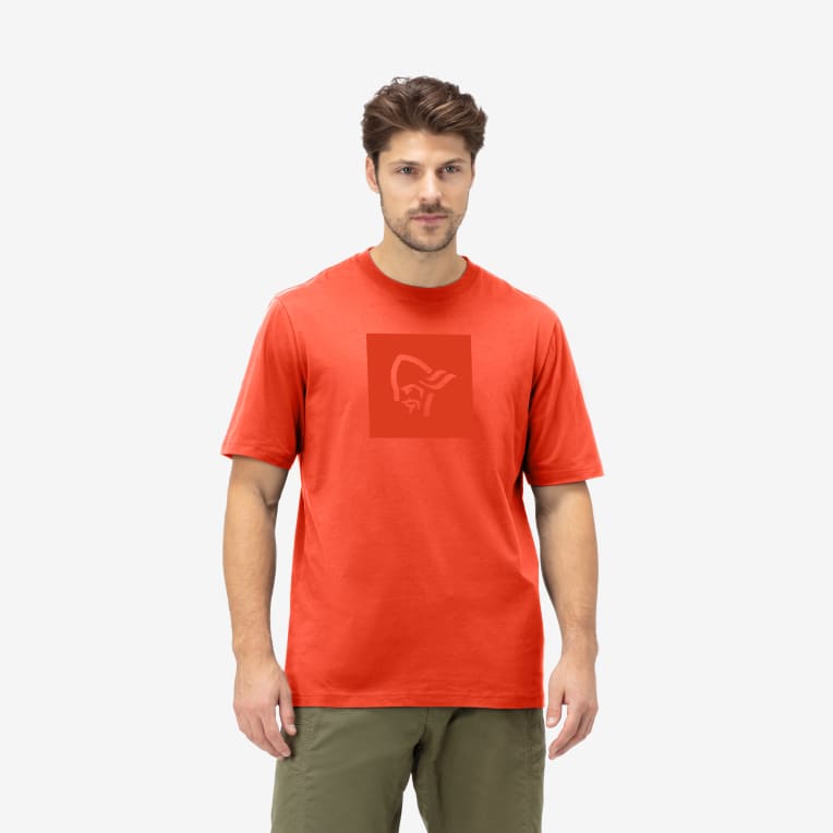 cotton square viking T-Shirt