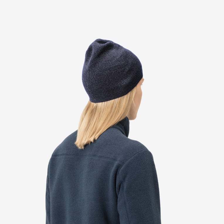 thin marl knit Beanie