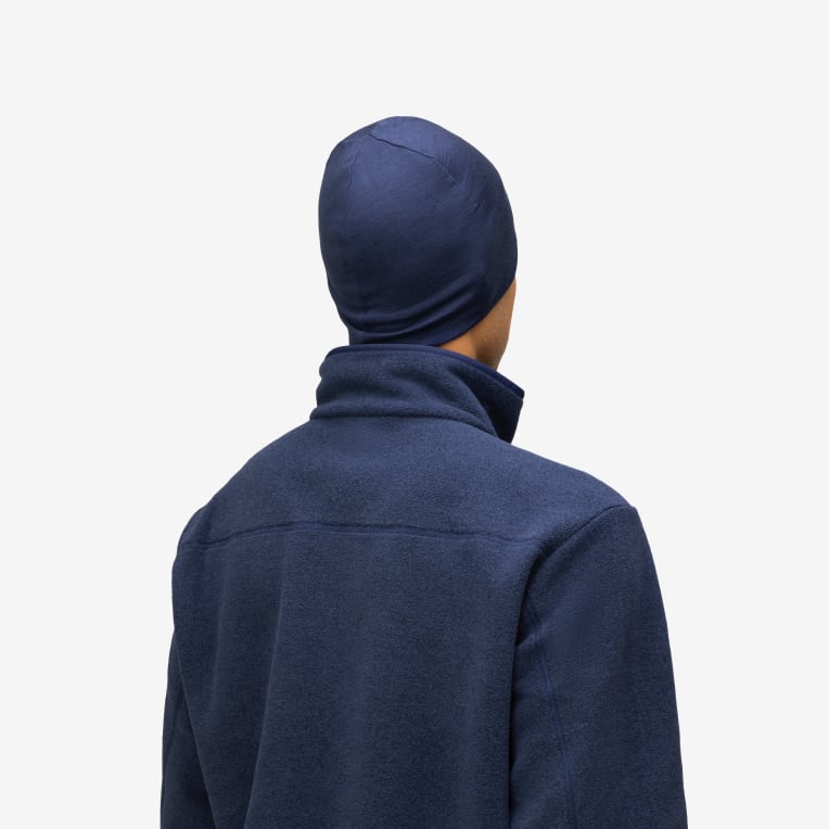 A classic warm and soft wool beanie.