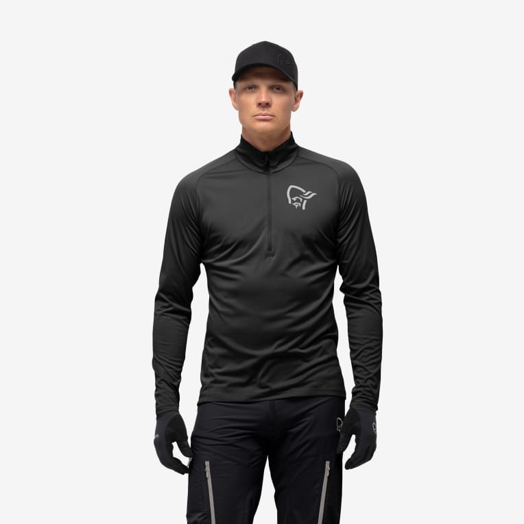 equaliser long sleeve Zip Top