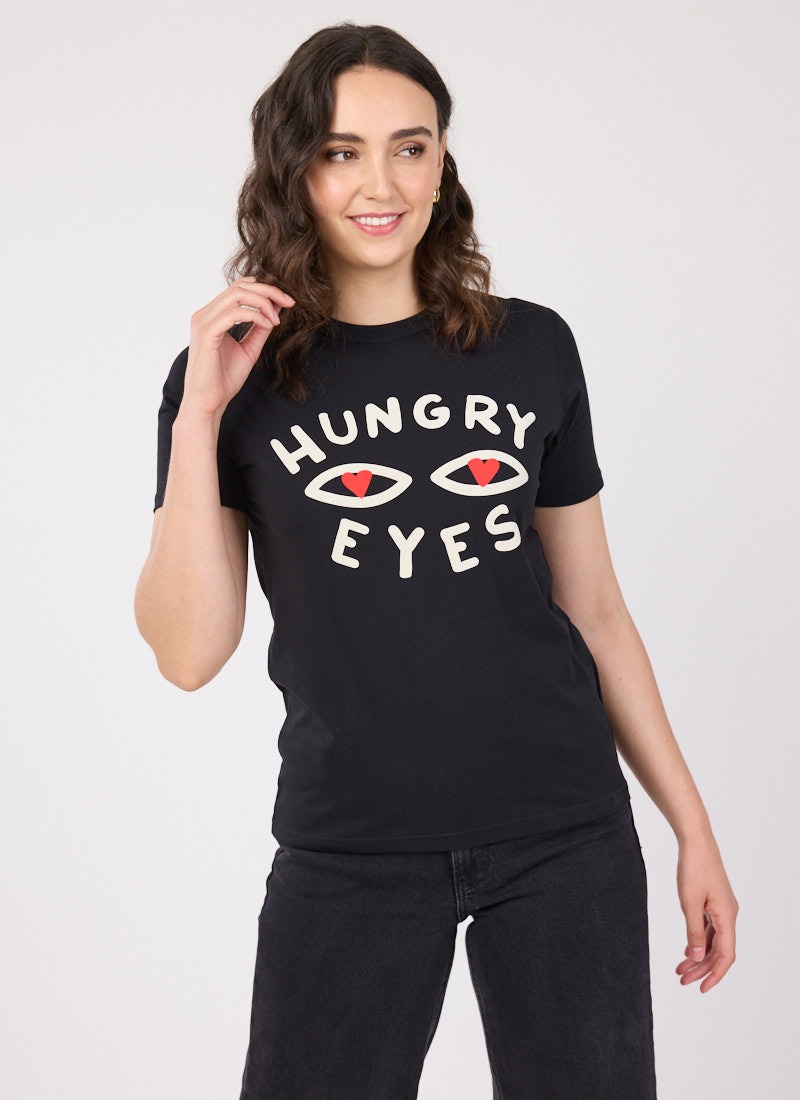 Ravenous Hungry Eyes Graphic Tee
