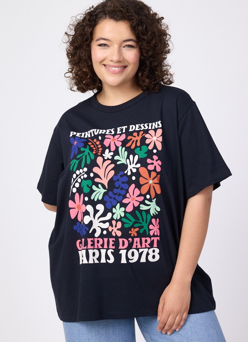 Guillaume Boxy Fit Graphic Tee