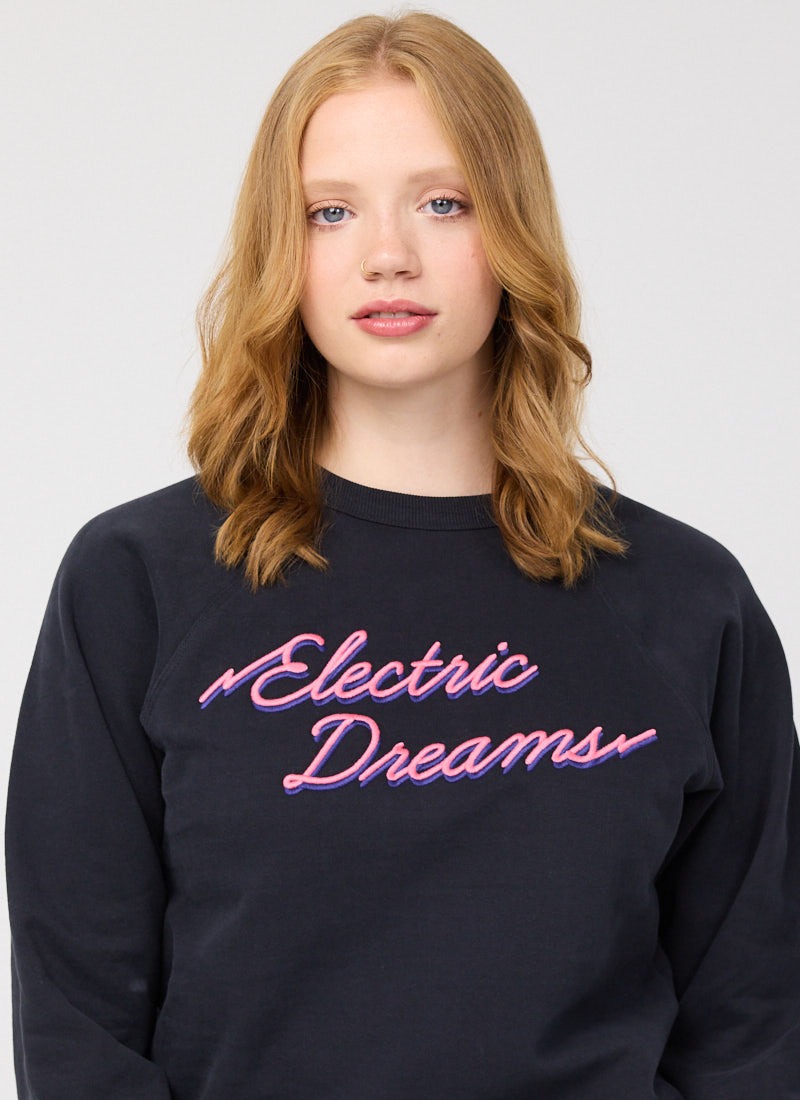 Enzo Electric Dreams Embroidered Sweatshirt