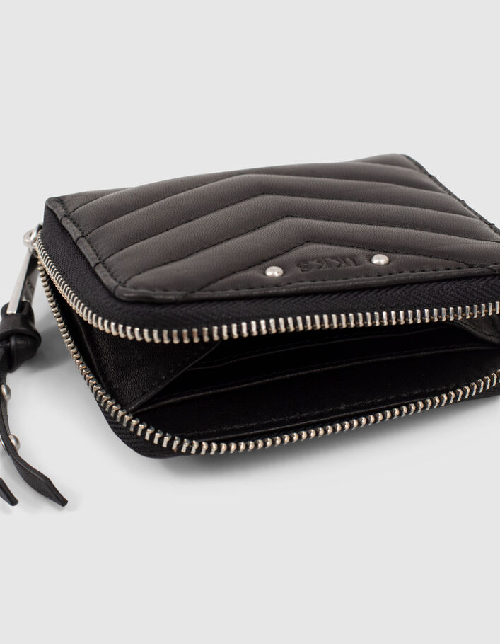 Portefeuille 1440 Compagnon mini cuir matelass&eacute; Femme