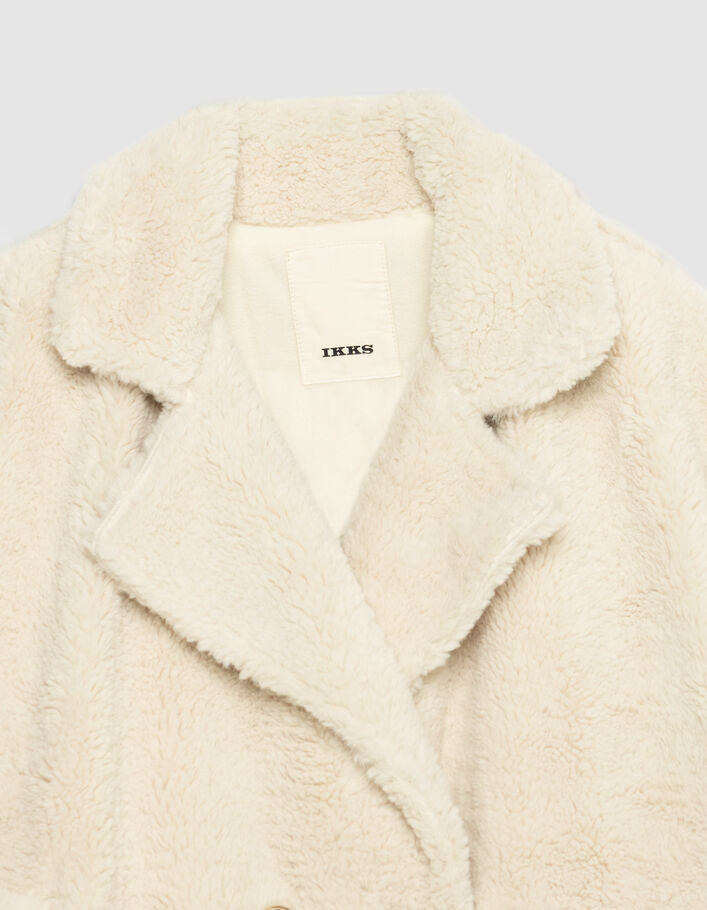 Cape &eacute;crue col tailleur Femme