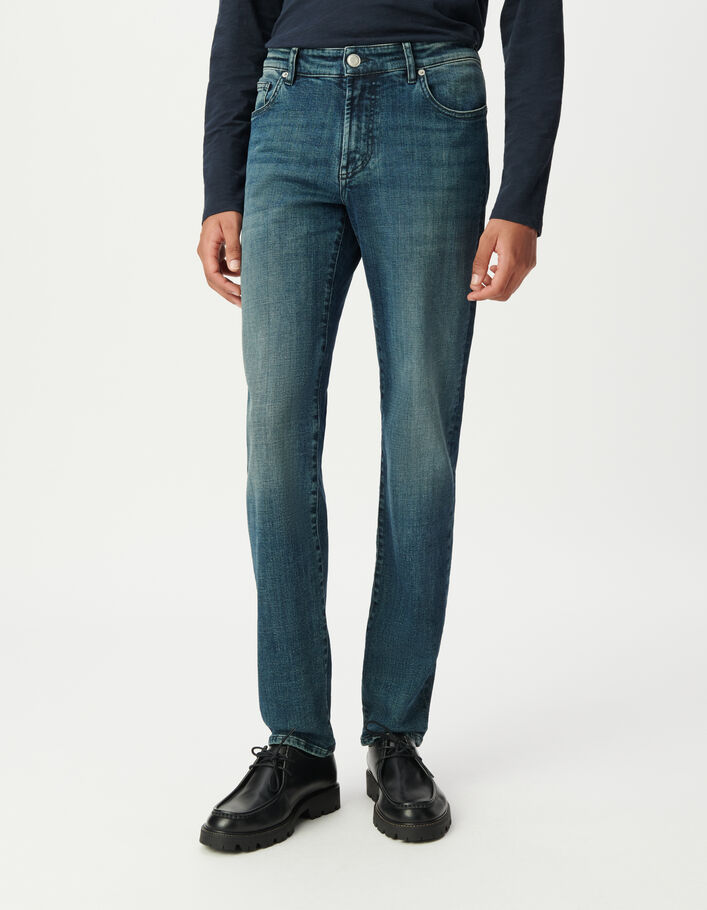 Jean slim bleu Bruce Homme
