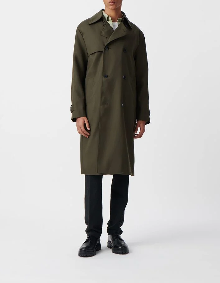 Trench long laurier Homme