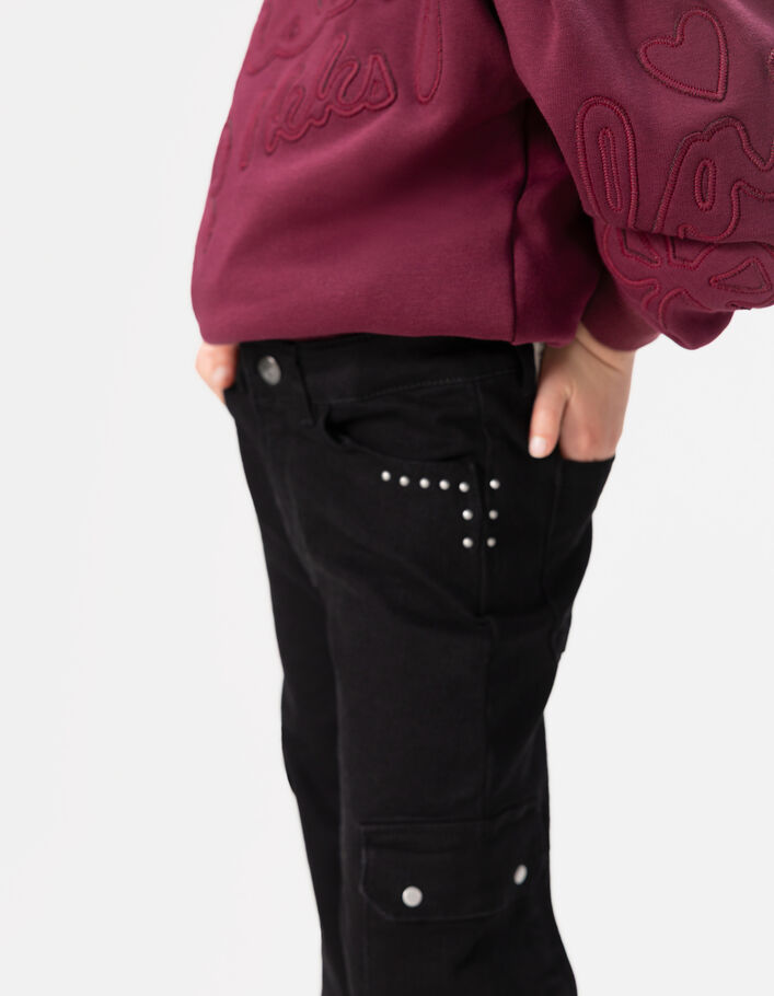 Jean DROIT noir esprit battle ultra-r&eacute;sistant fille