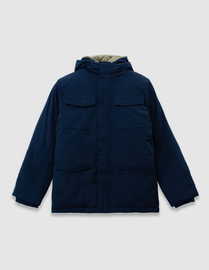 Parka 3-en-1 marine doudoune r&eacute;versible gar&ccedil;on