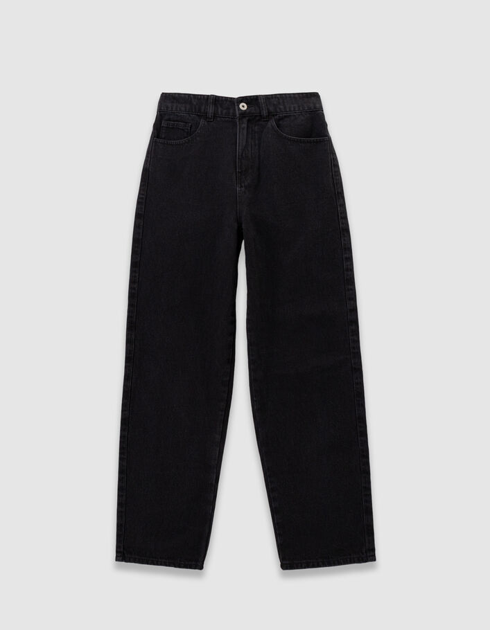 Jean loose noir gar&ccedil;on