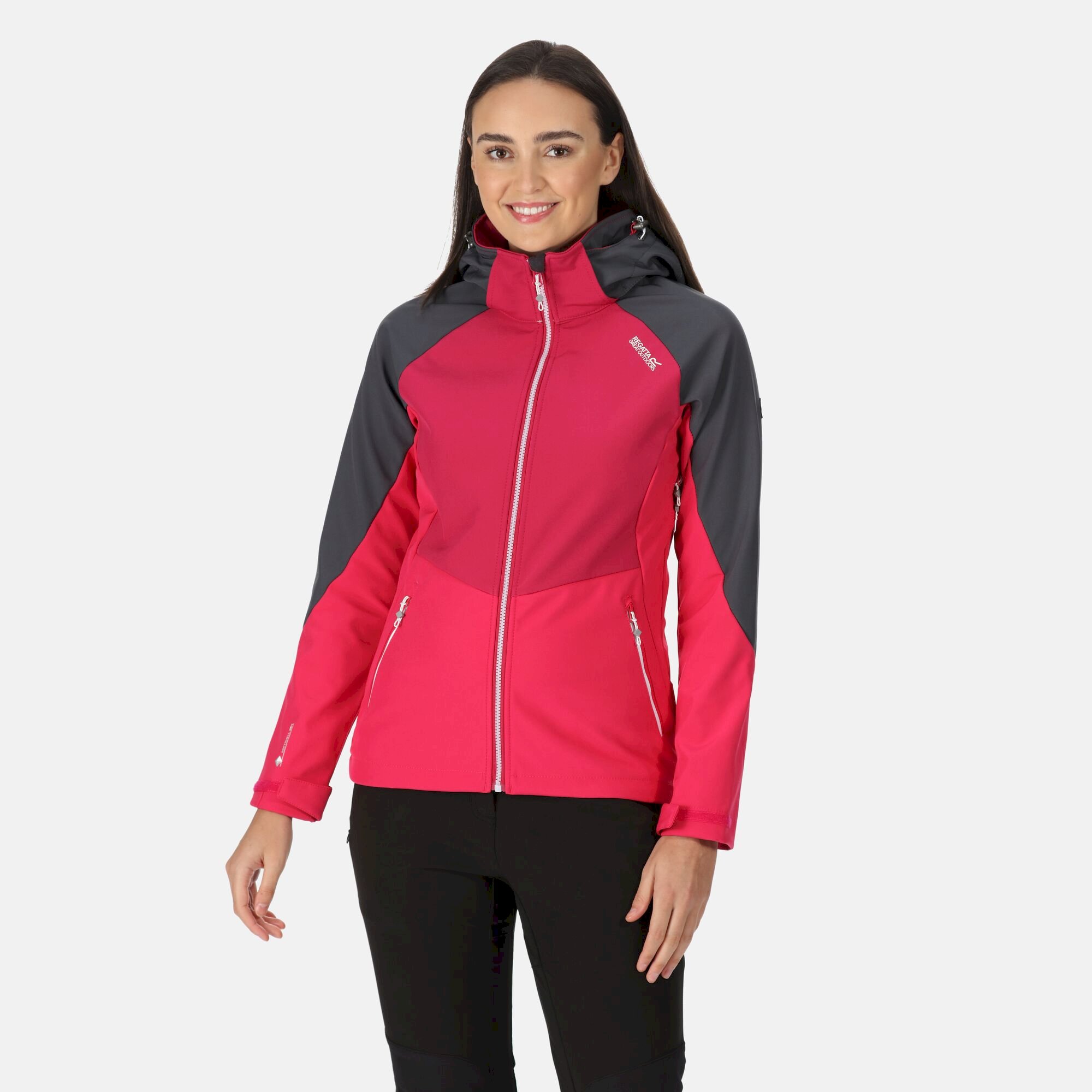 Women's Desoto VIII Lightweight Jacket | Seal Grey Berry Pink Pink Potion