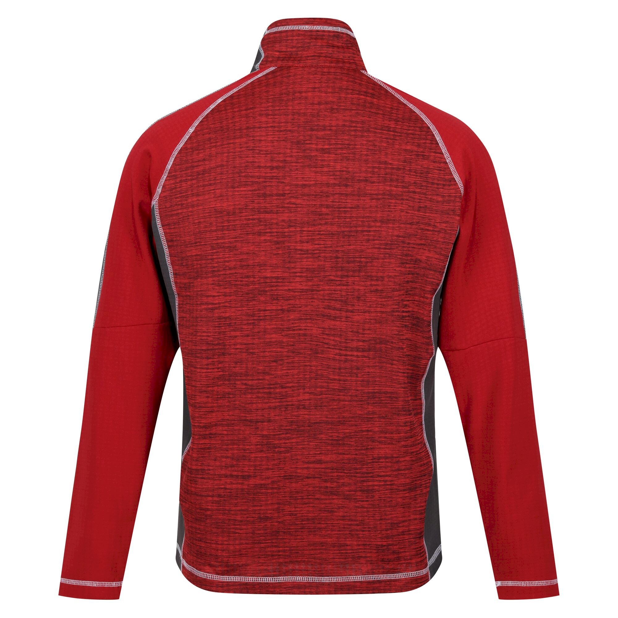 Men's Hepley Half Zip Lightweight Fleece | Chinese Red Dark Red