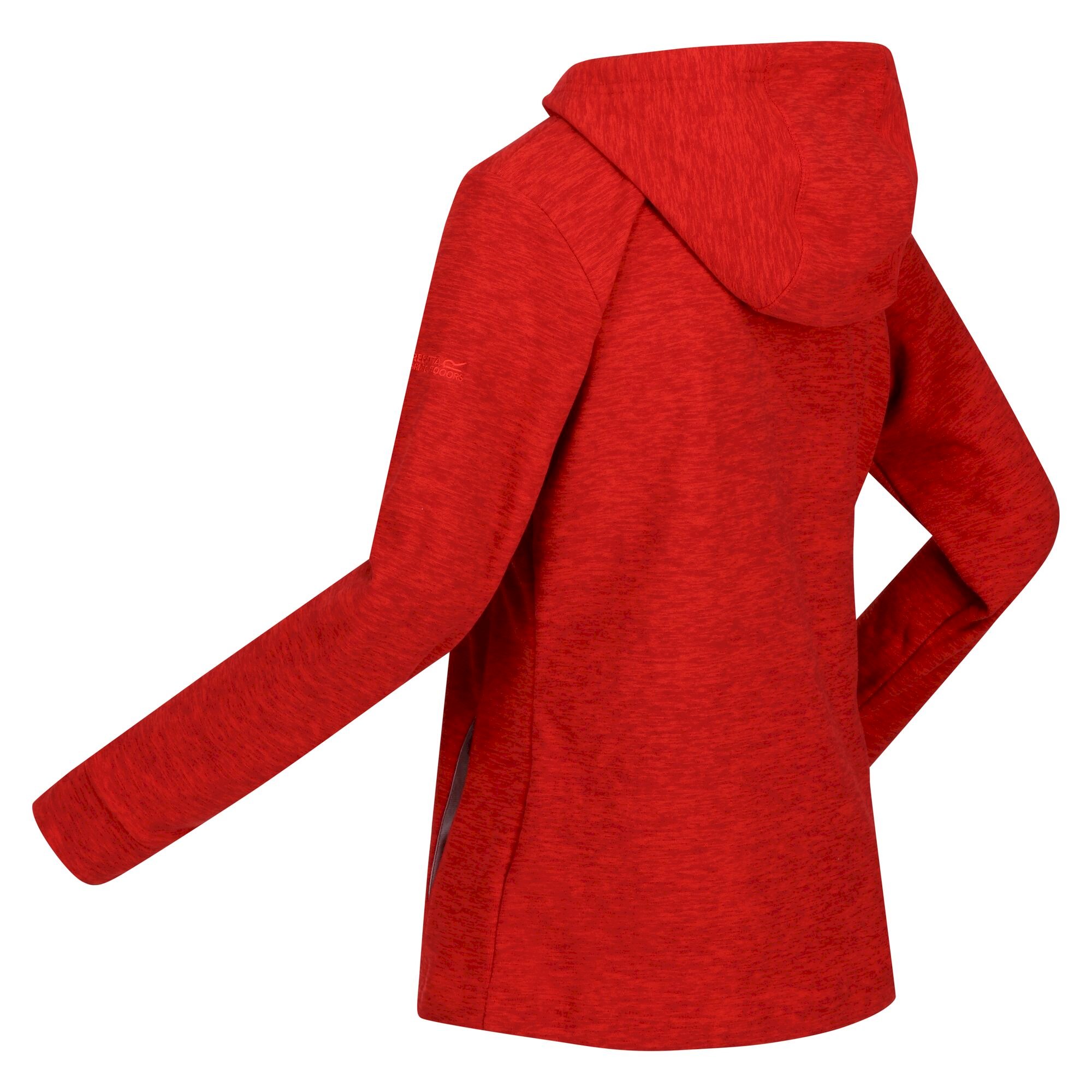 Women's Kizmit II Hooded Marl Fleece | Code Red Marl