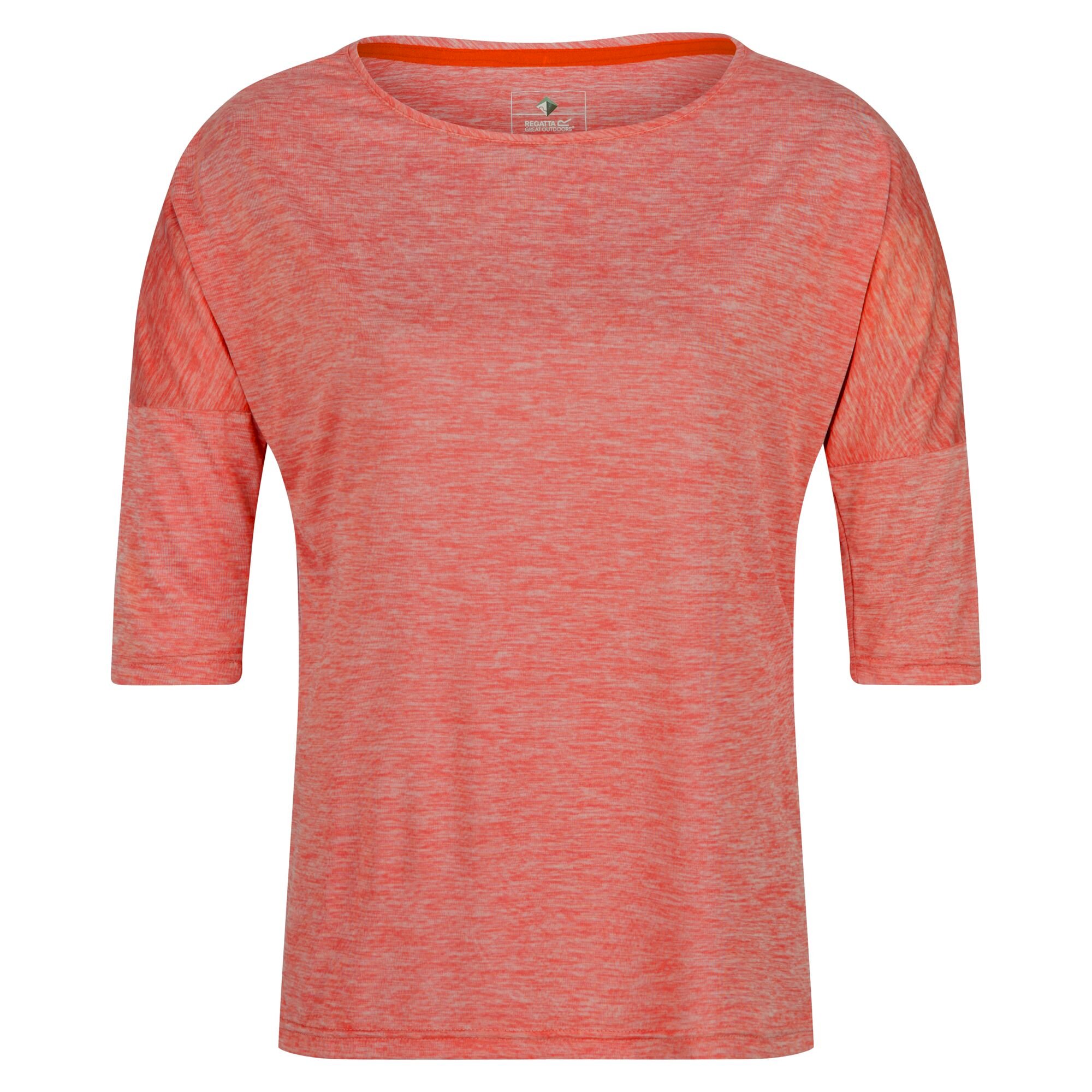 Women's Pulser II 3/4 Sleeve Top | Neon Peach