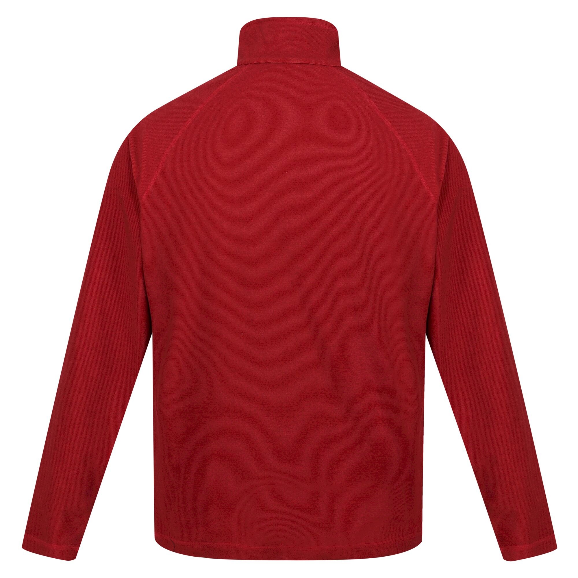 Men's Montes Lightweight Half Zip Fleece | Dark Red Cabern