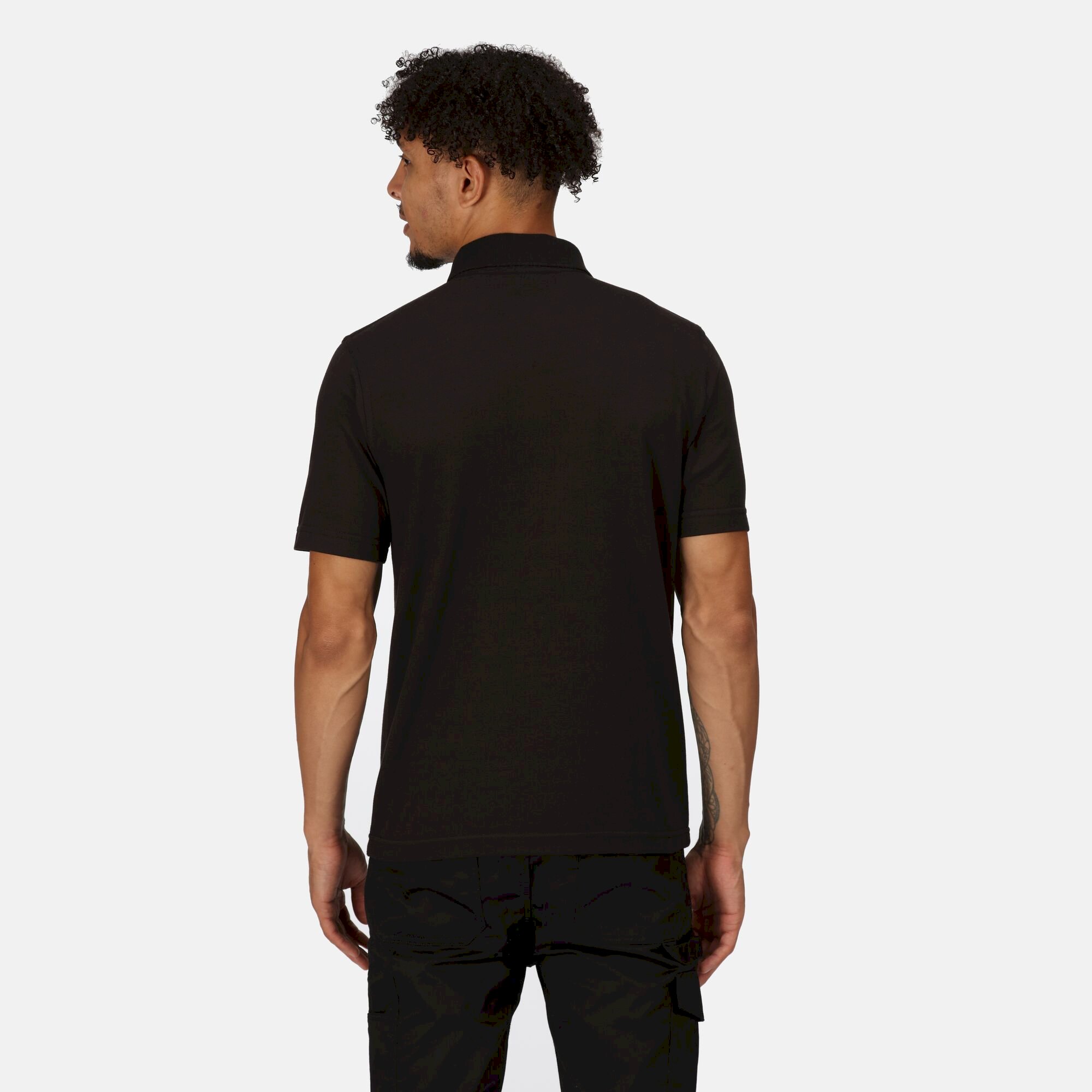 Men's 65/35 SS Polo Top | Black