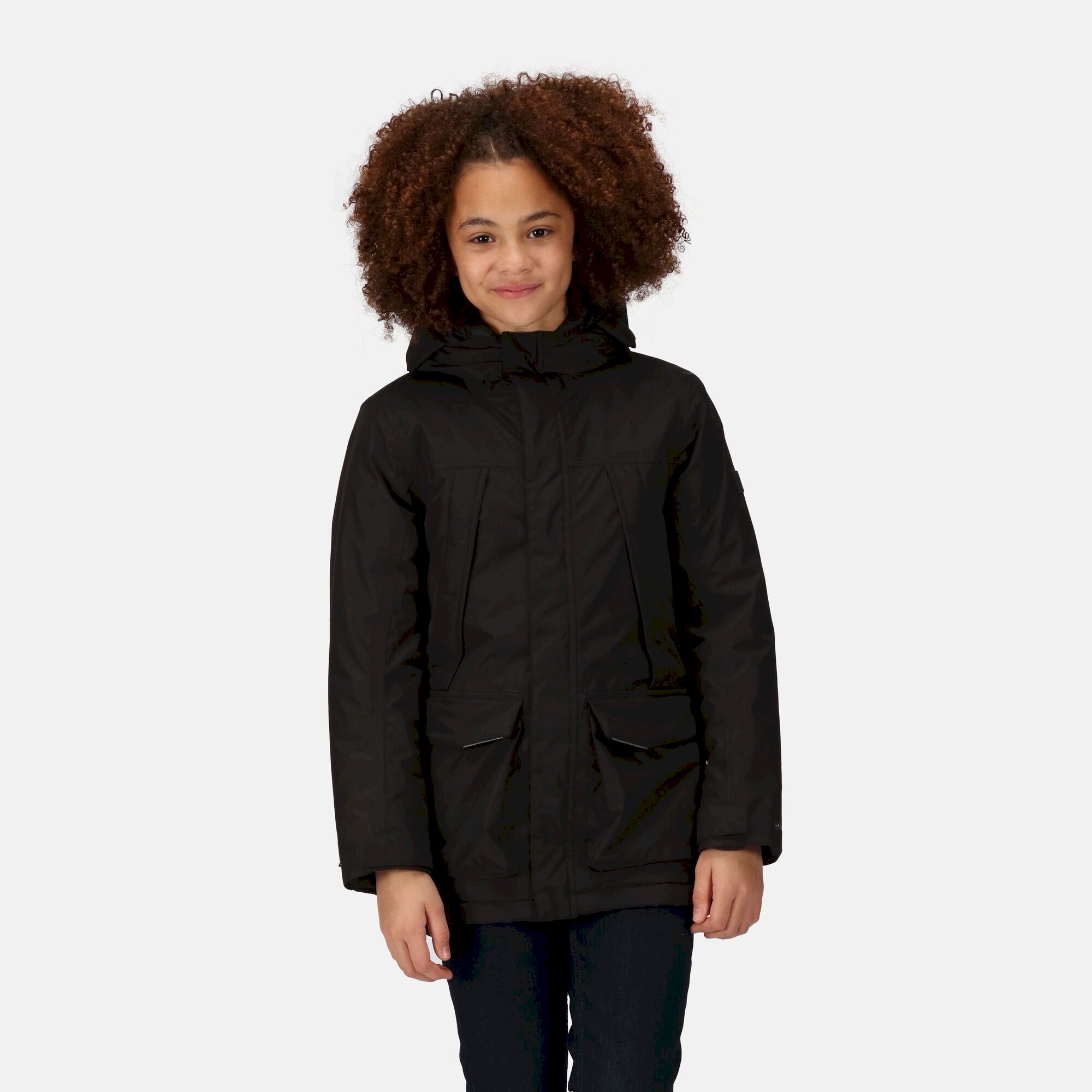 Kids' Paddrick Waterproof Parka Jacket | Black