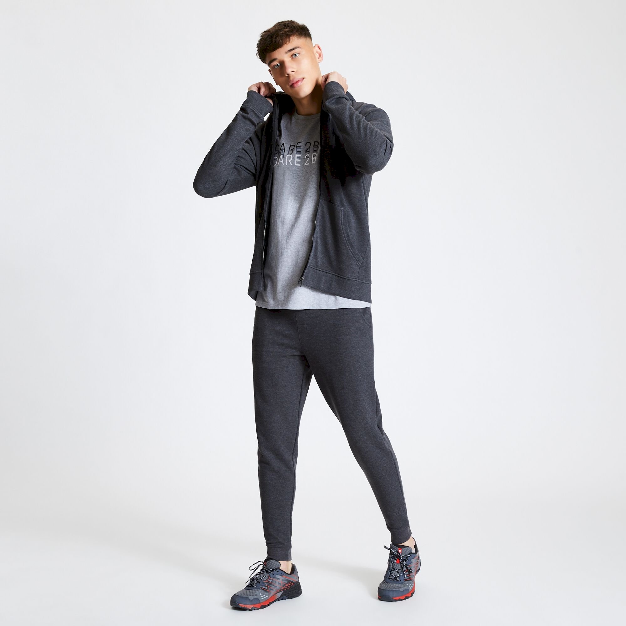 Dare 2b - Modulus Full Zip Hoodie | Charcoal Grey