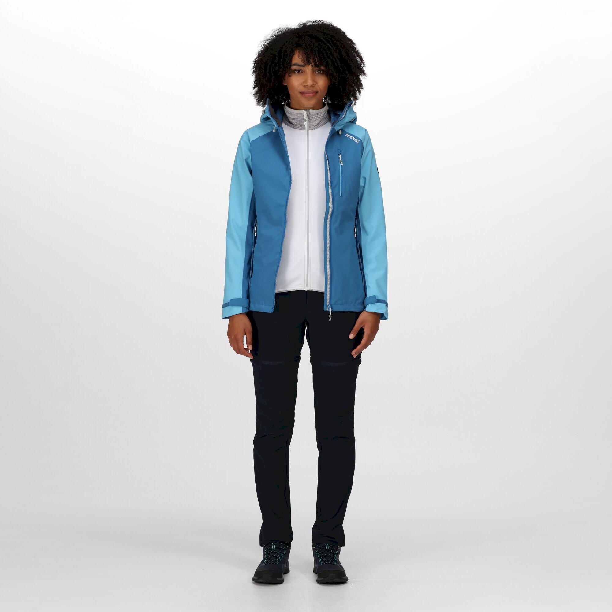 Women's Birchdale Waterproof Jacket | Vallarta Blue Ethereal Blue