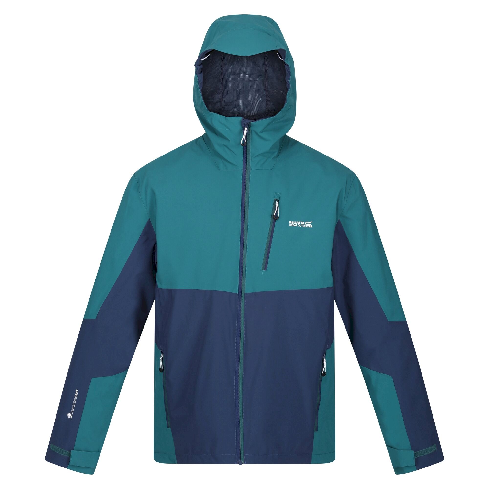 Men's Wentwood VII Waterproof Jacket | Pacific Green Admiral Blue