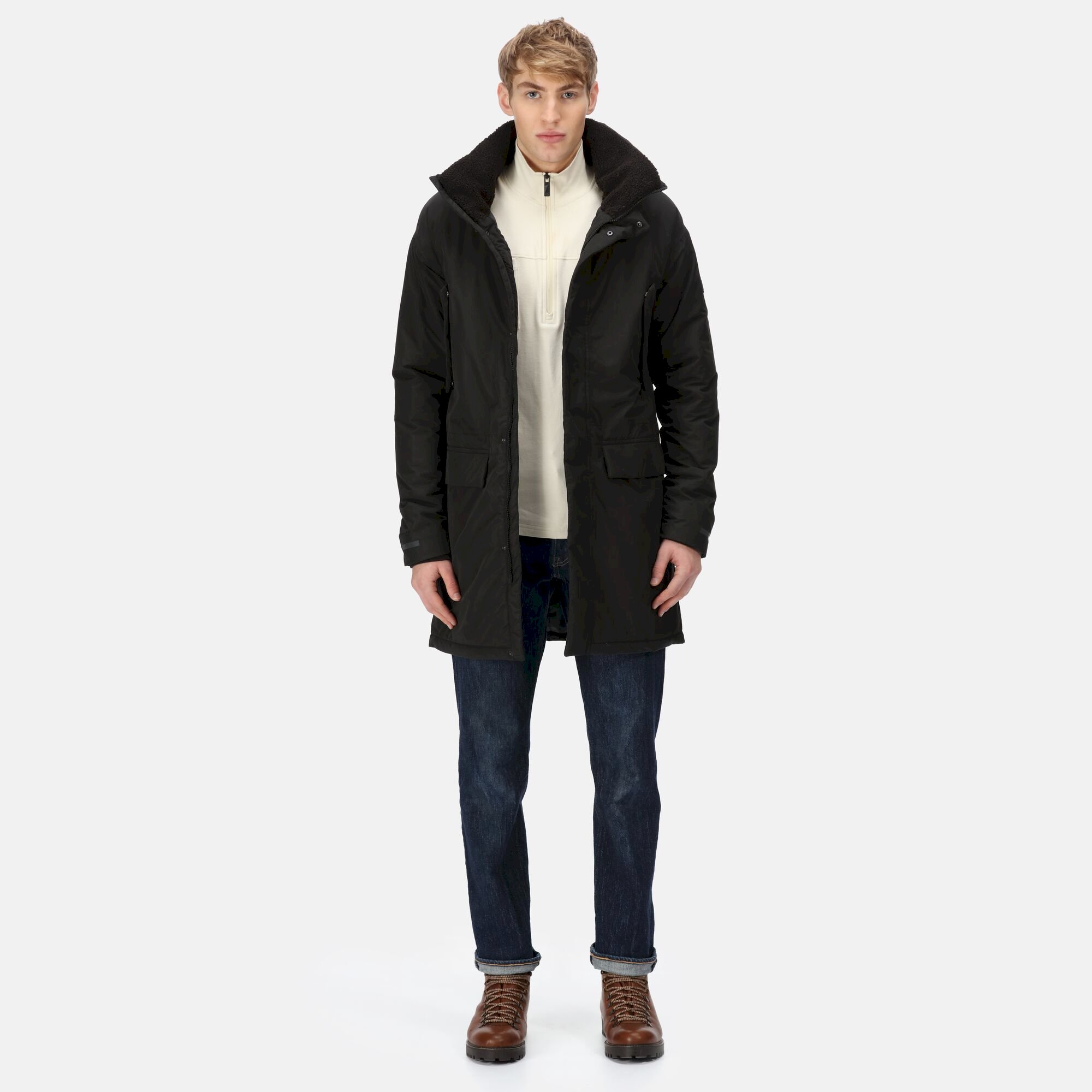 Men's Tavaris Waterproof Parka Jacket | Black