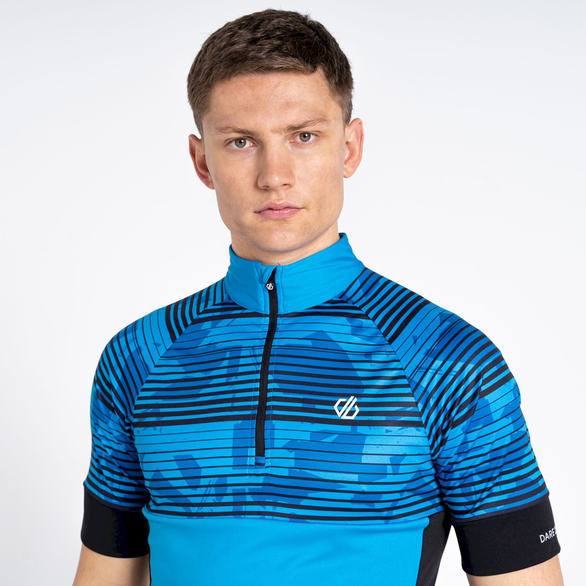 Dare 2b - Men's Stay The Course II Cycling Jersey | Teton Blue