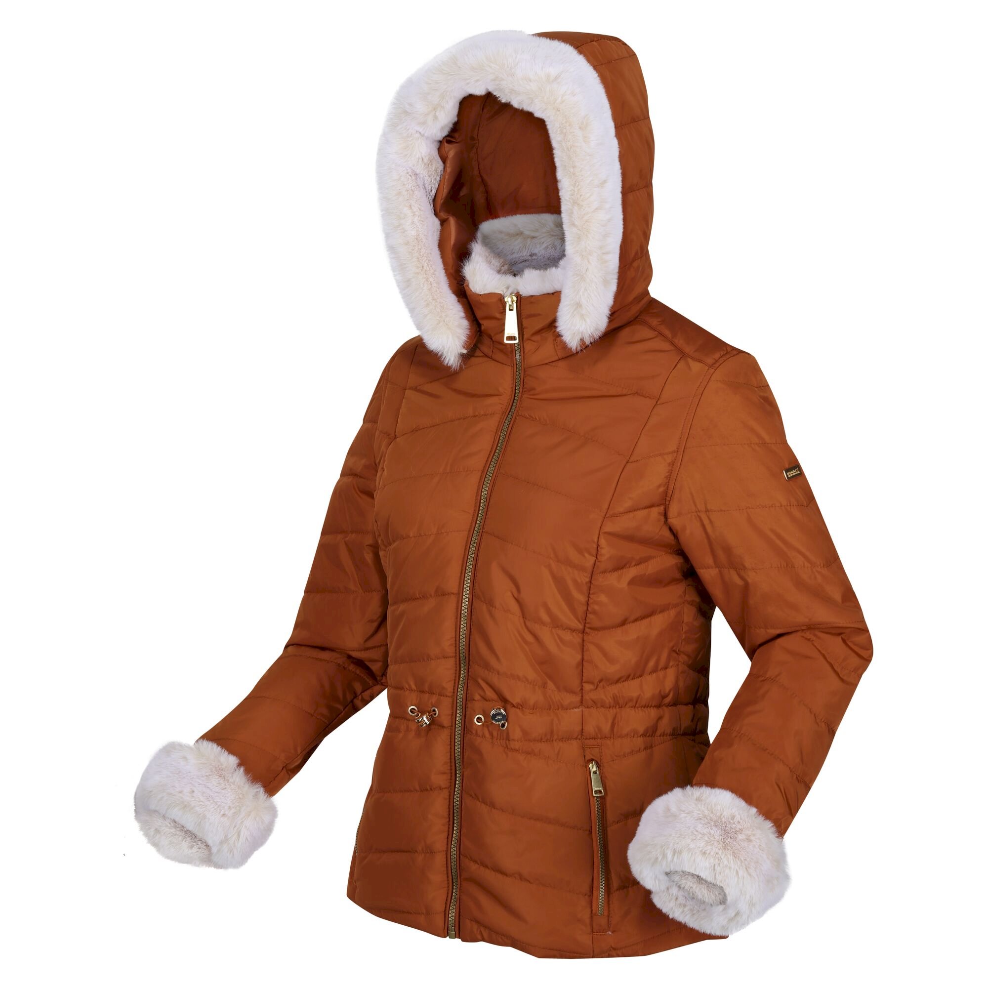 Women's Willabella Fur Detail Jacket | Copper Almond