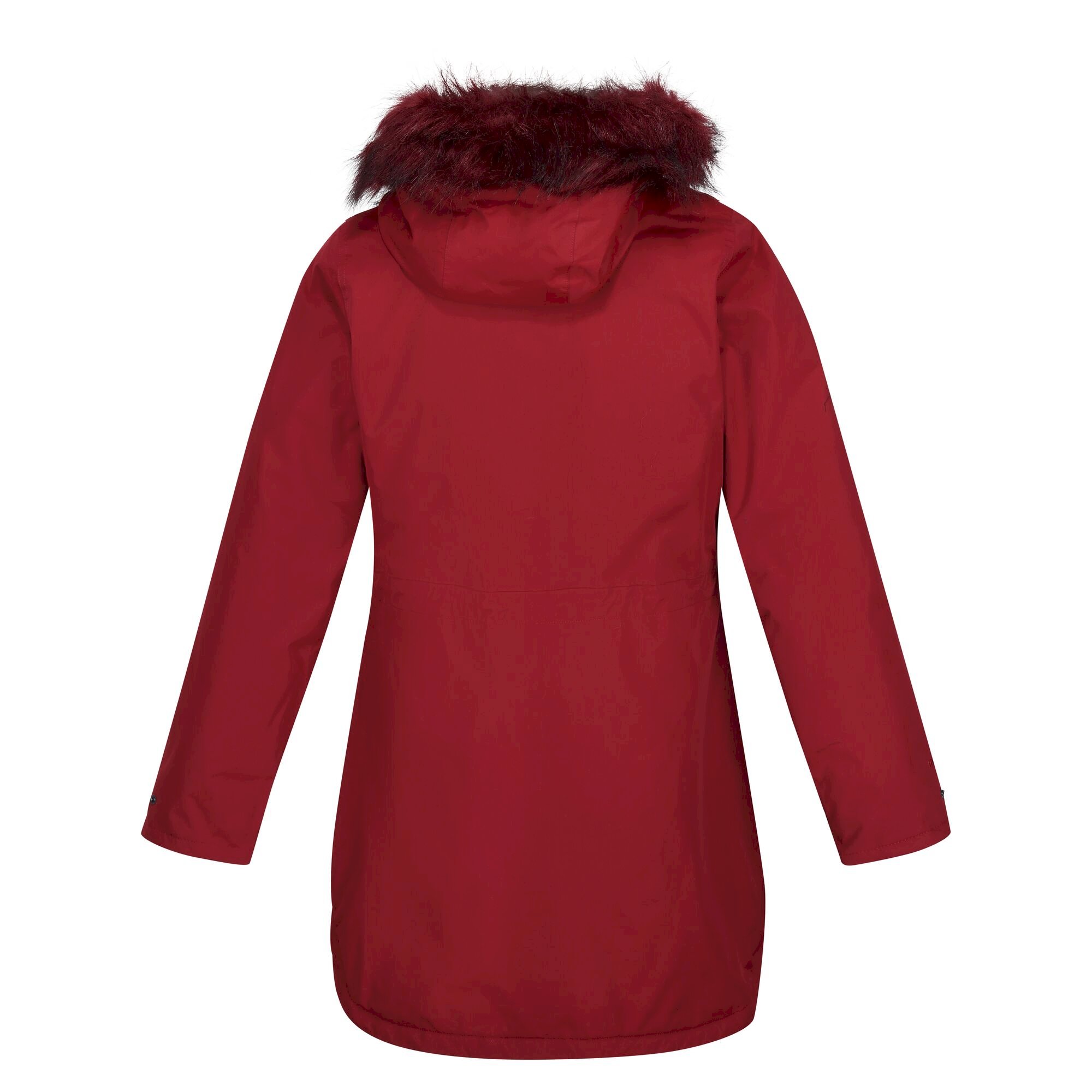 Women's Sabinka Fur Trim Parka Jacket | Cabernet