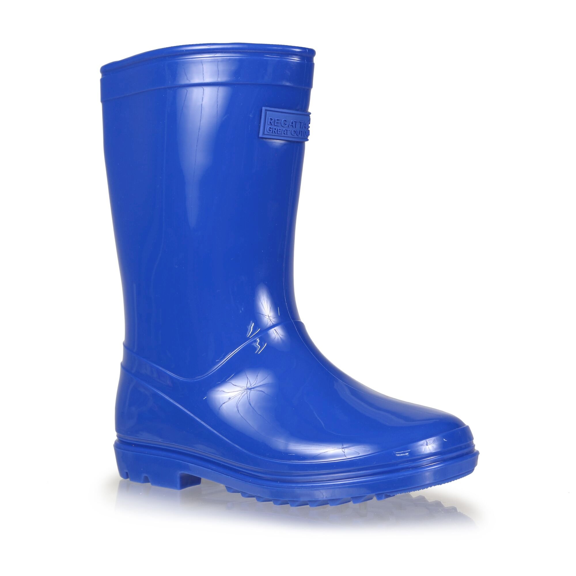 Kids' Wenlock Wellies | Nautical Blue Shark