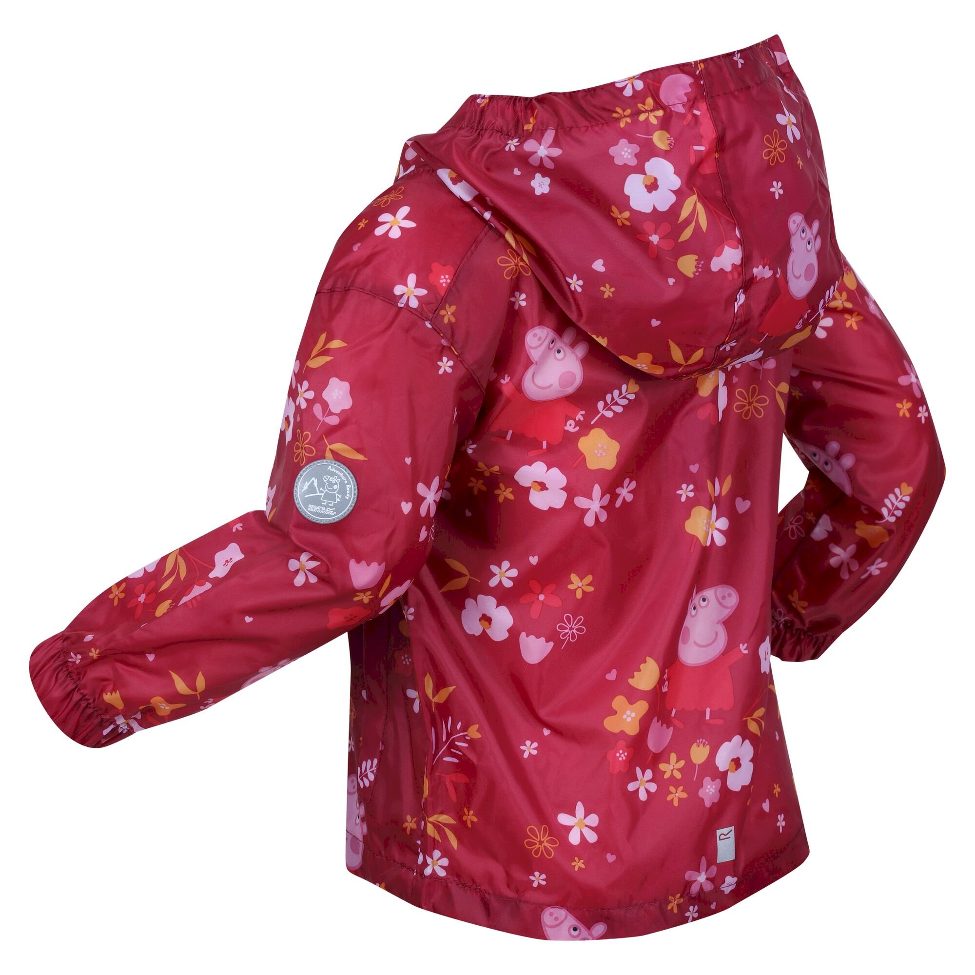Peppa Pig Waterproof Pack-It Jacket | Berry Pink