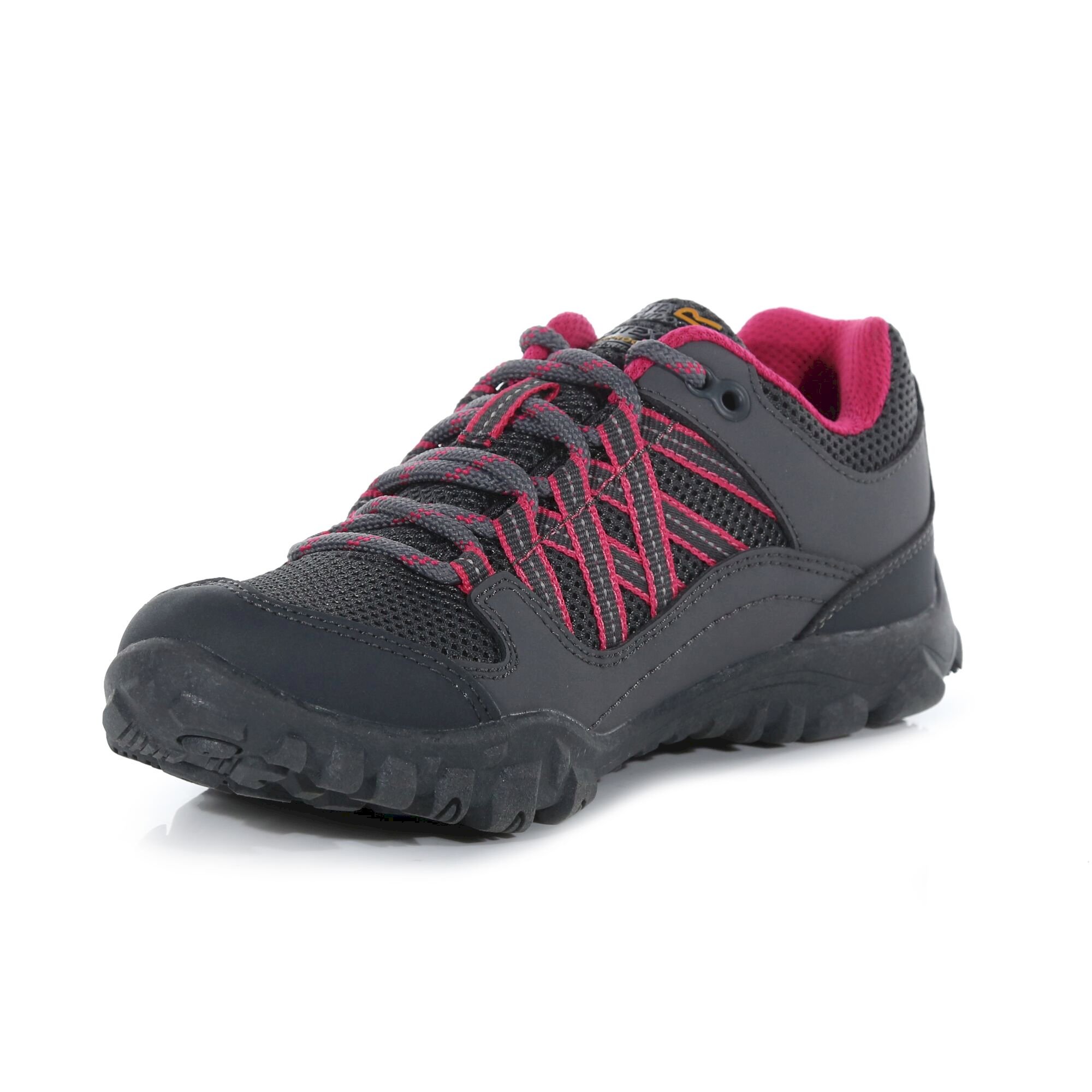 Kids' Edgepoint Waterproof Low Walking Shoes | Steel Pink Fusion