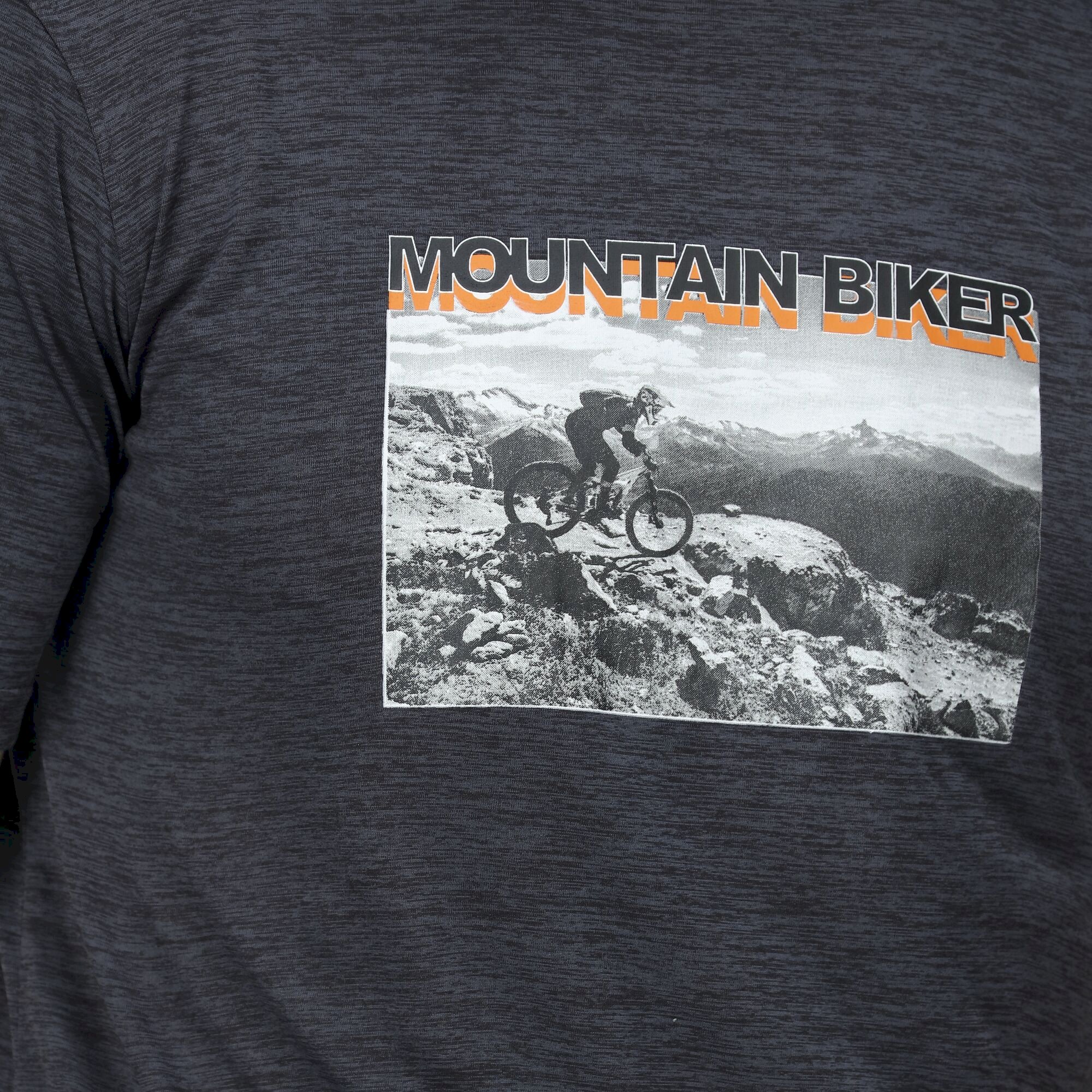 Men's Fingal Slogan Print T-Shirt | India Grey