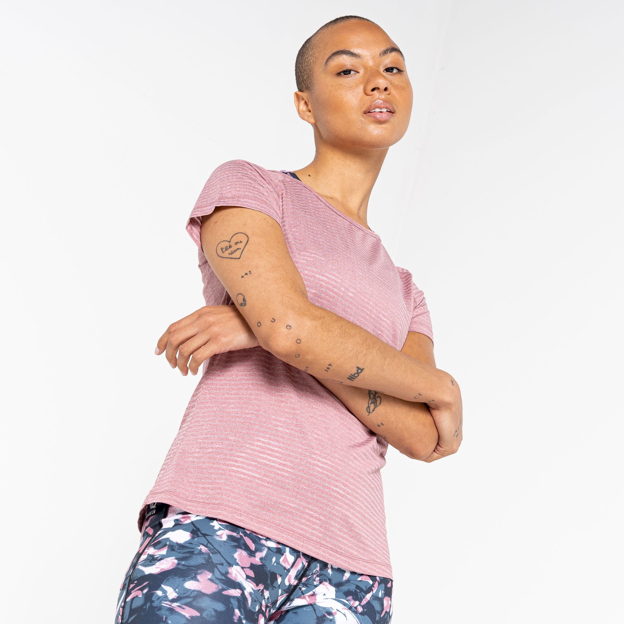 Dare 2b - Women's Defy II Lightweight Tee | Mesa Rose