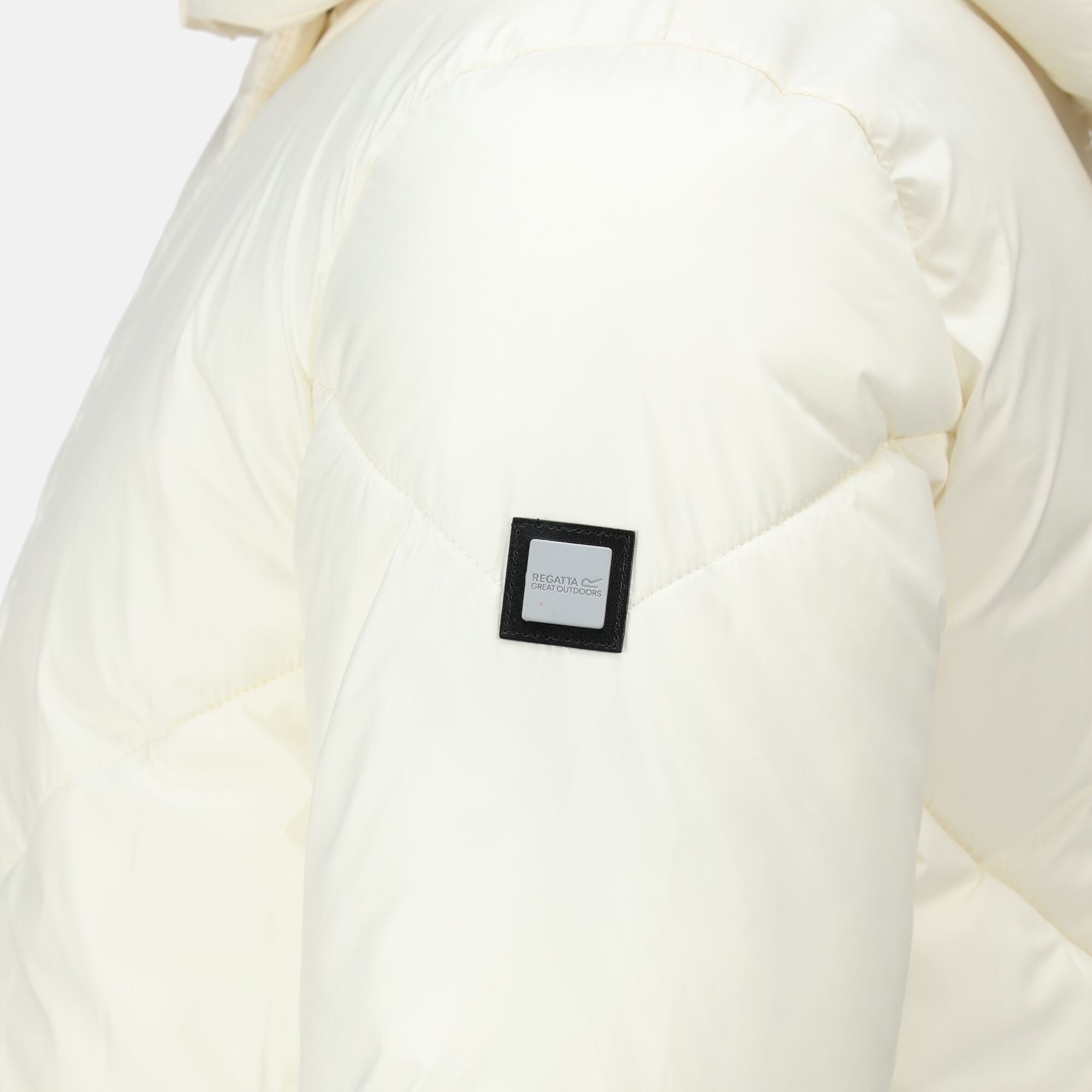 Giovanna Fletcher Collection - Longley Longline Quilted Jacket | Snow White