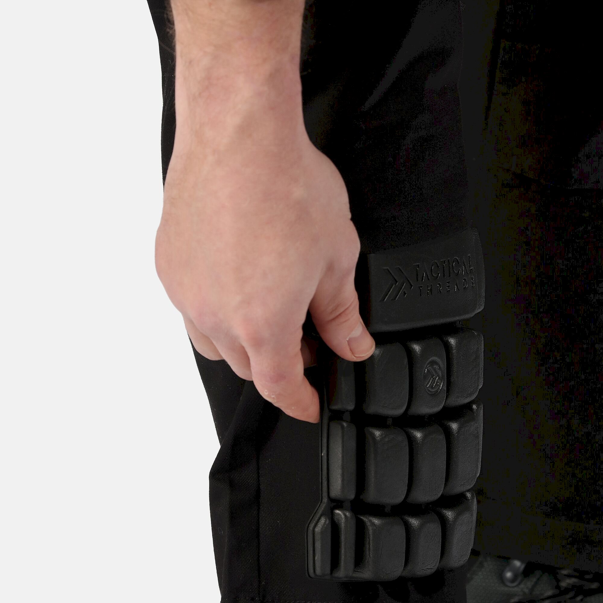 Men's Stud Fasten Coverall | Black