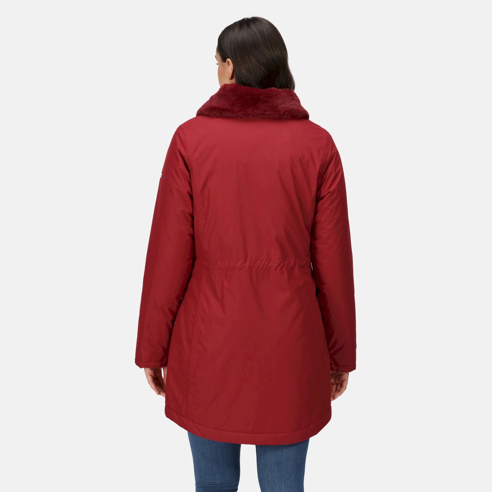 Women's Renata Fur Collar Parka | Cabernet