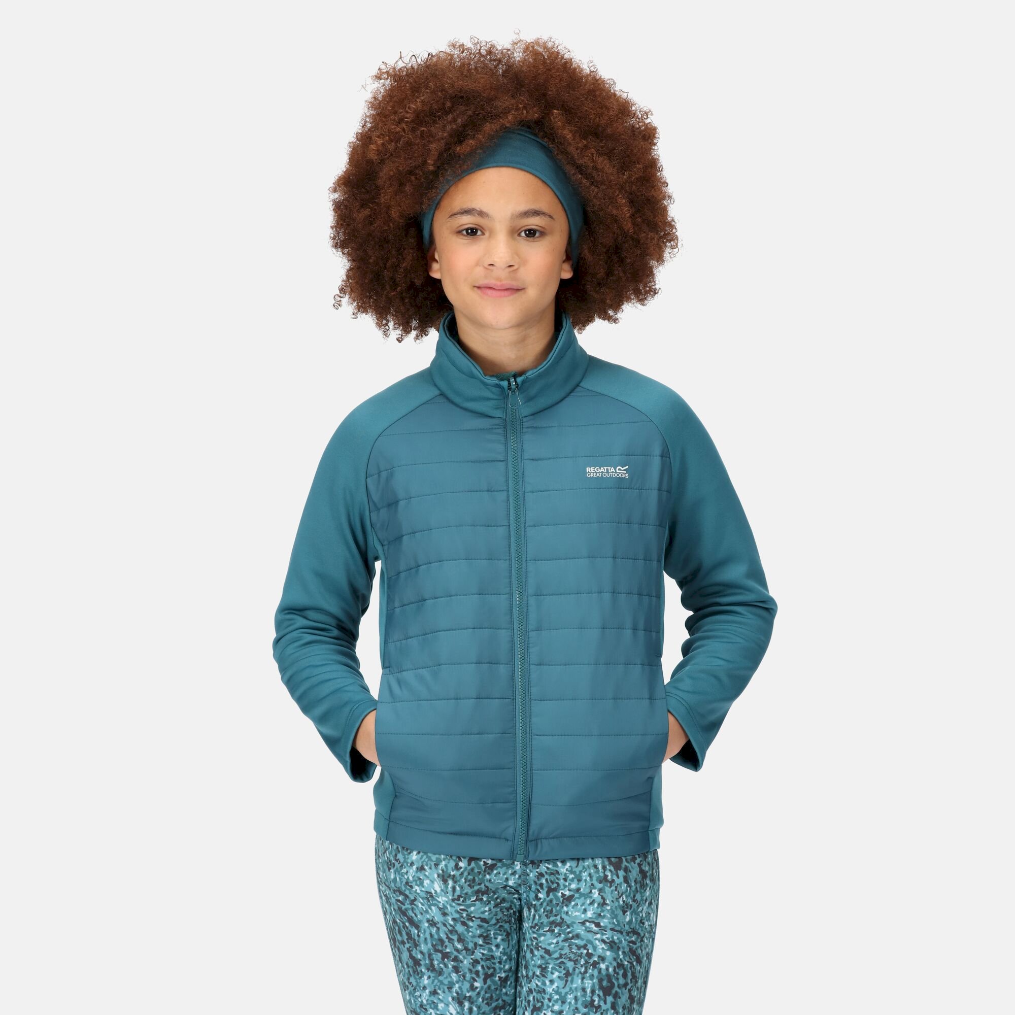 Kids' Hydrate VII 3-In-1 Waterproof Jacket | Pagoda Blue Dragonfly