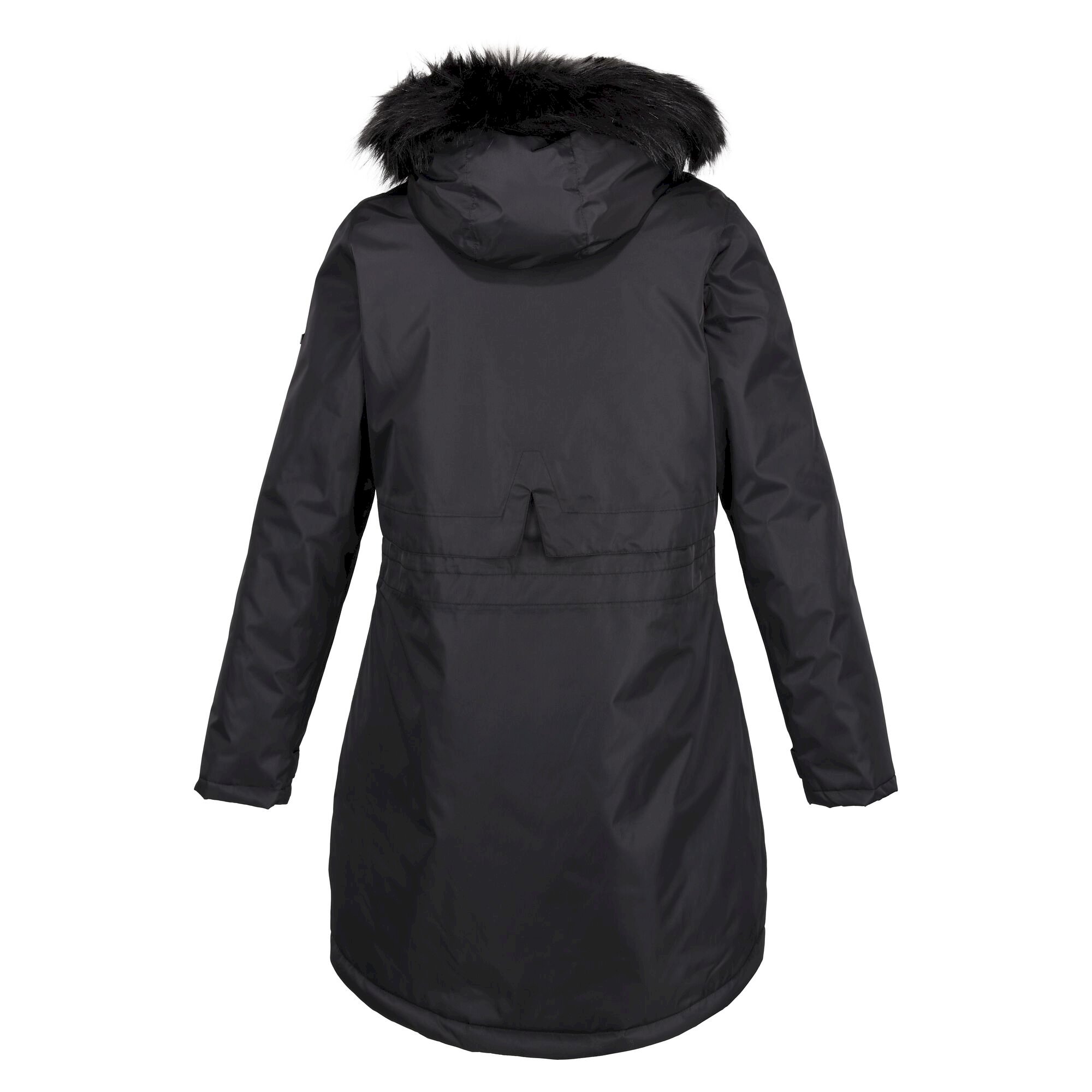 Women's Lyanna Fur Trim Parka Jacket | Black
