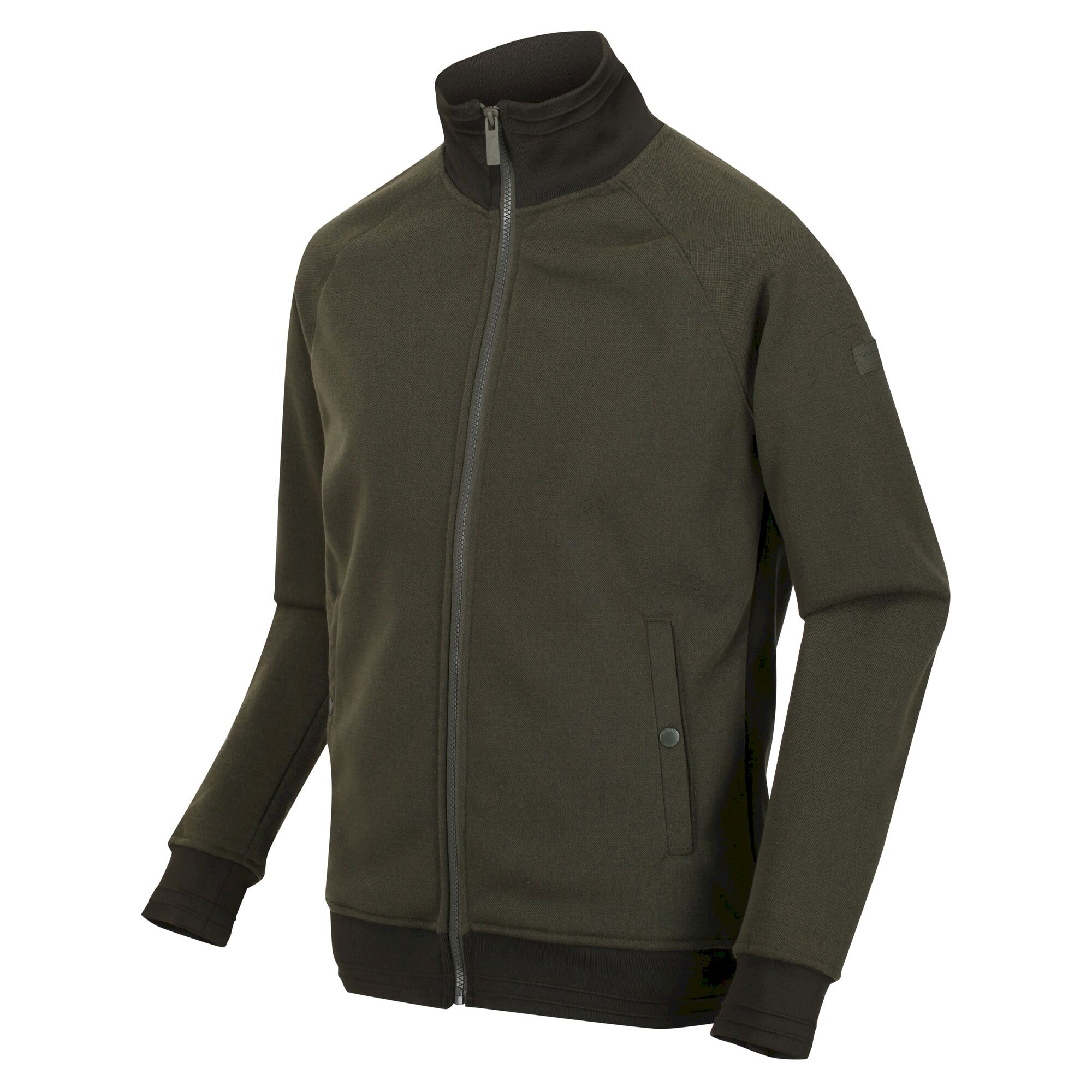 Men's Ivano Full Zip Fleece | Dark Khaki