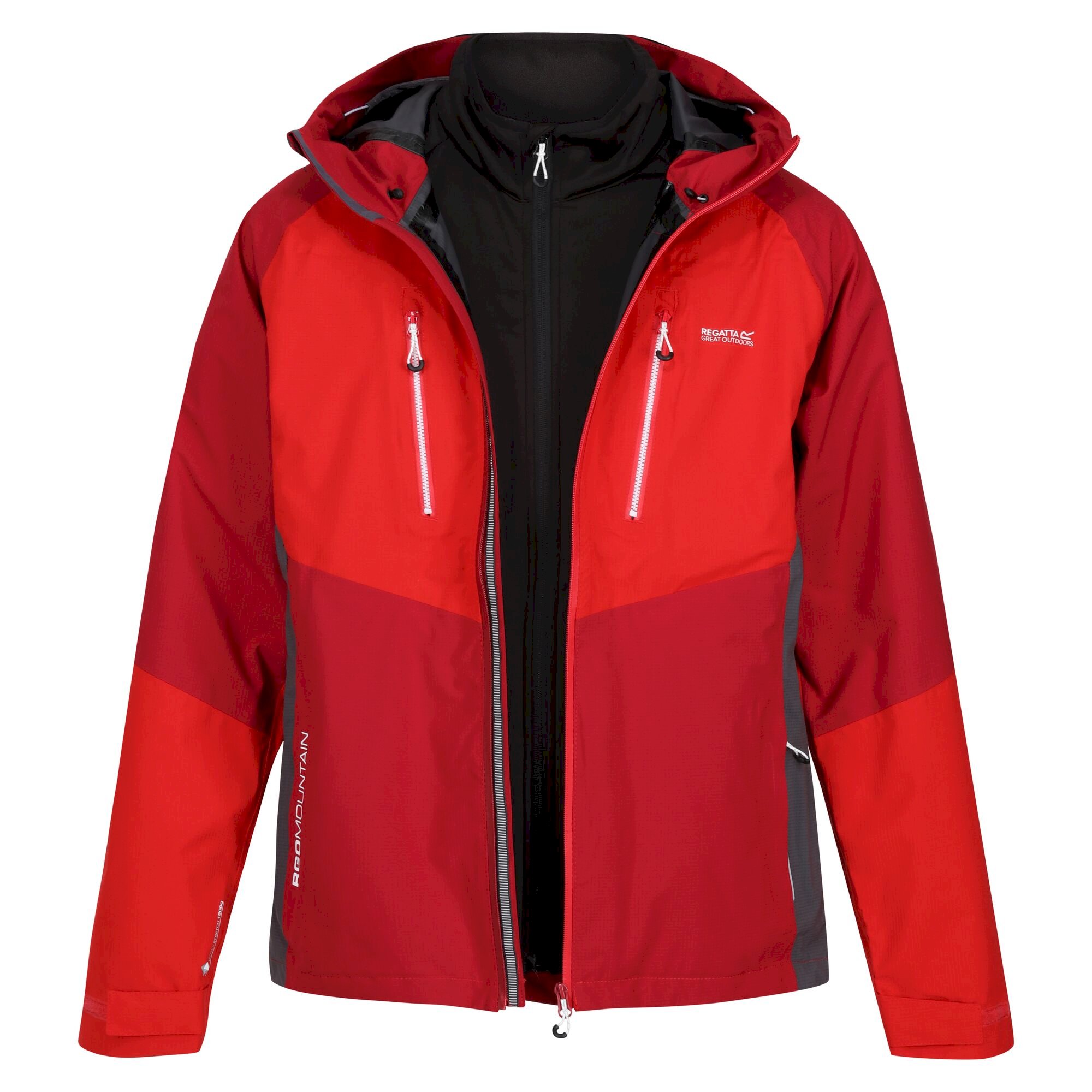 Men's Sacramento VIII Waterproof Jacket | Dark Red Chinese Red