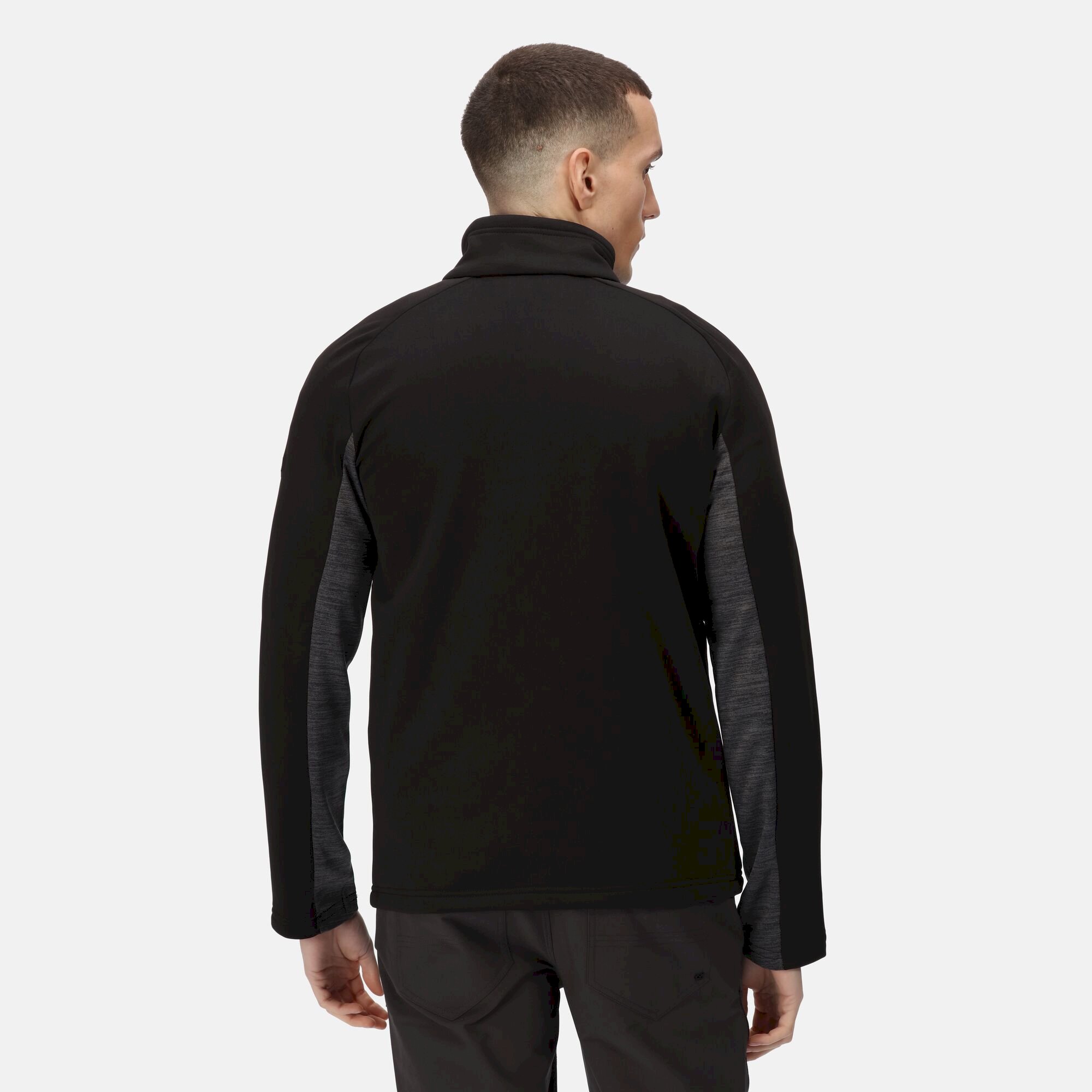 Men's Farson II Softshell Jacket | Black Dark Grey