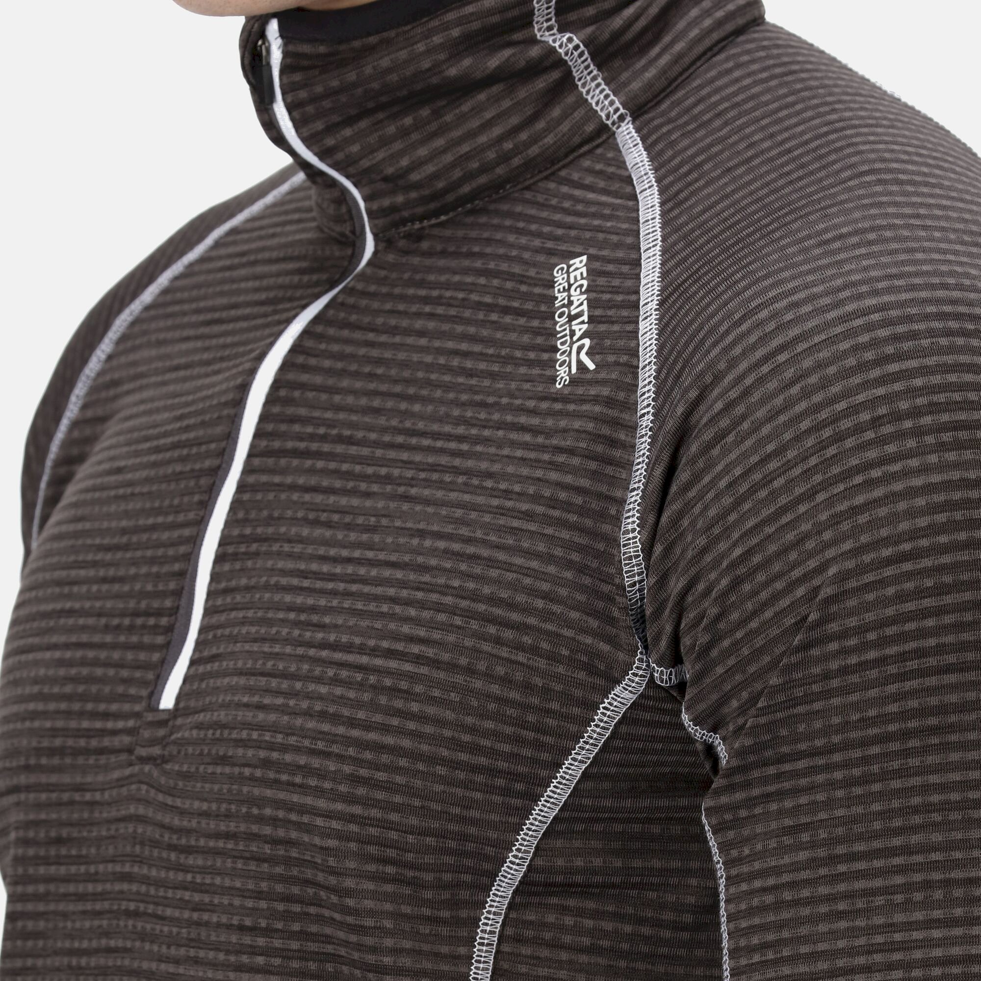 Men's Yonder Half Zip Top | Dark Grey