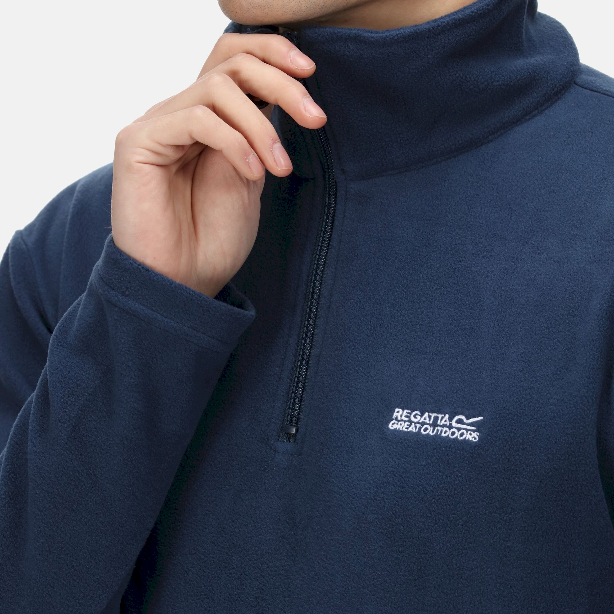 Men's Thompson Lightweight Half Zip Fleece | Admiral Blue