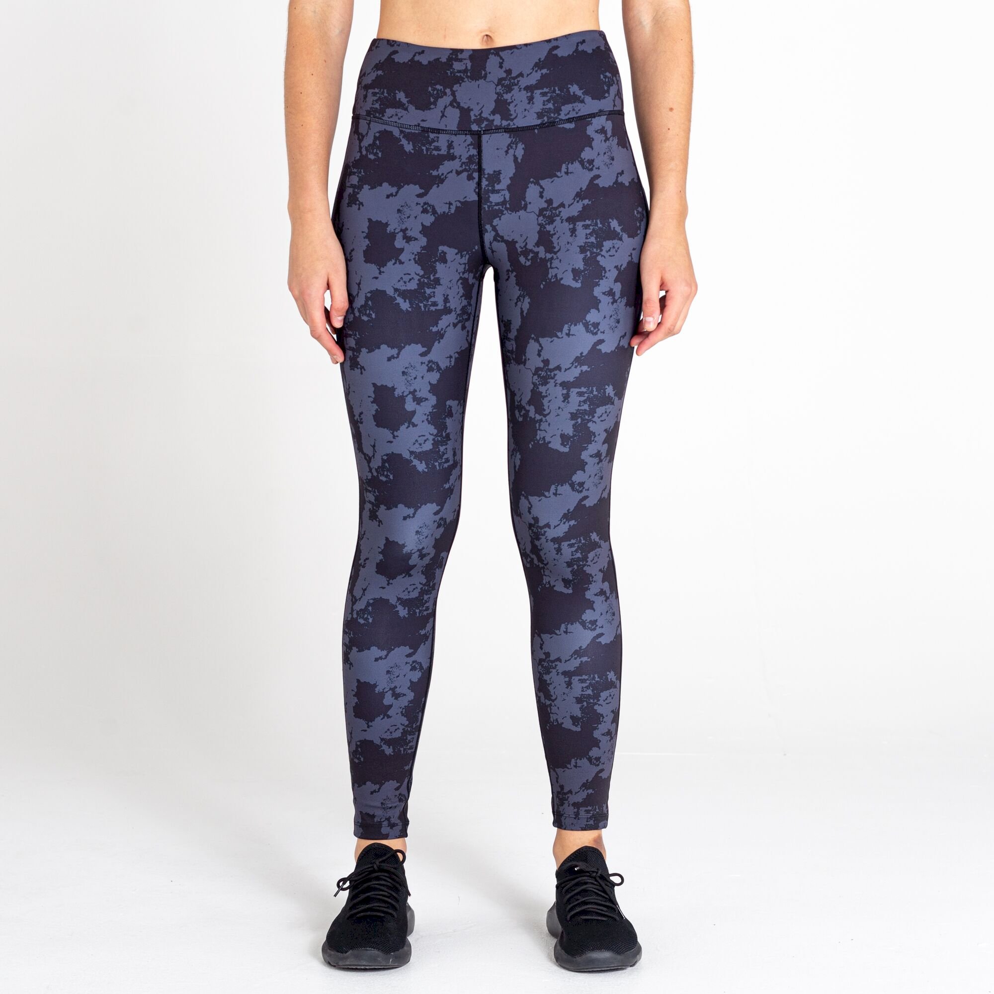 Dare 2b - Women's Influential Recycled Leggings | Black Mirage Print