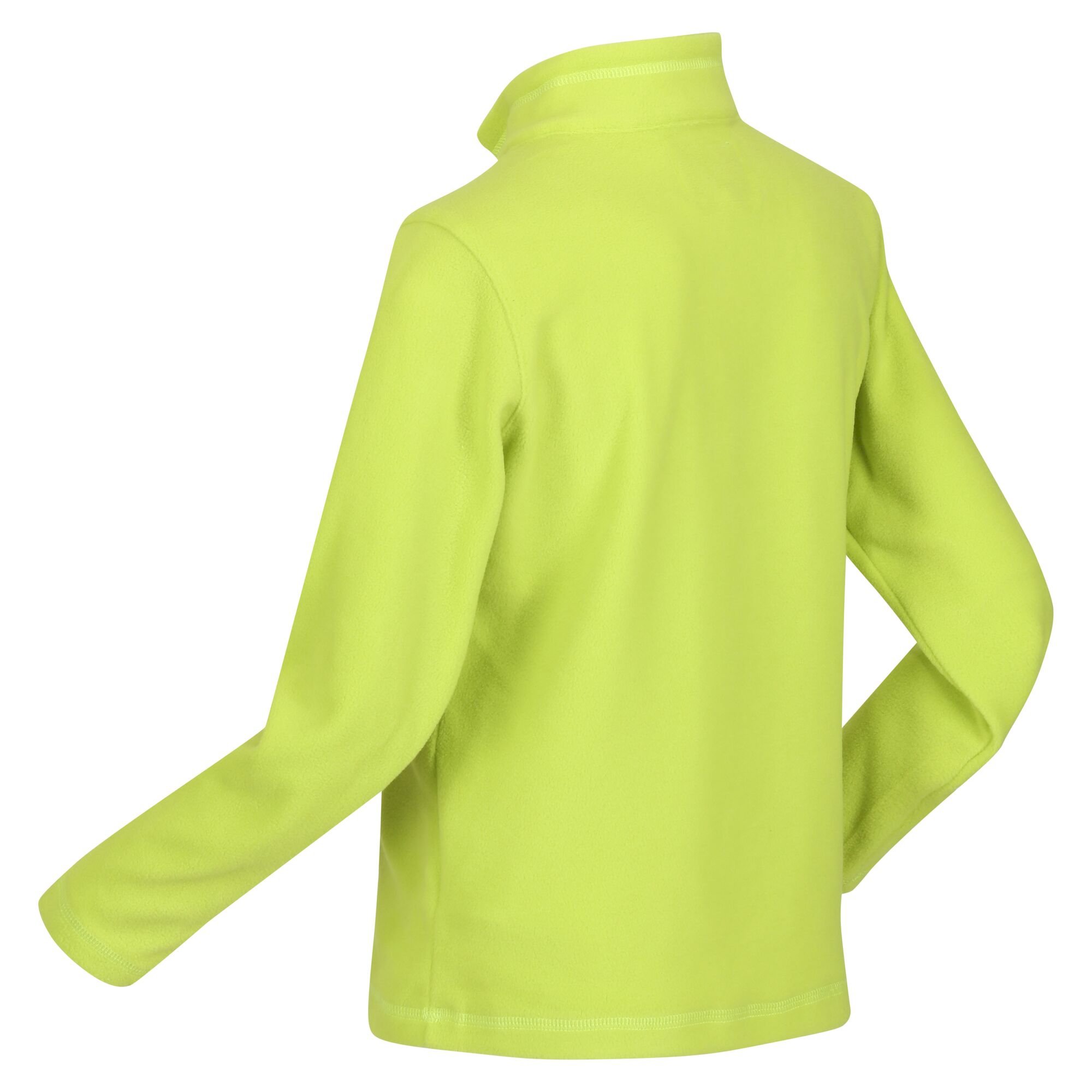 Kids' Hot Shot II Half Zip Fleece | Bright Kiwi