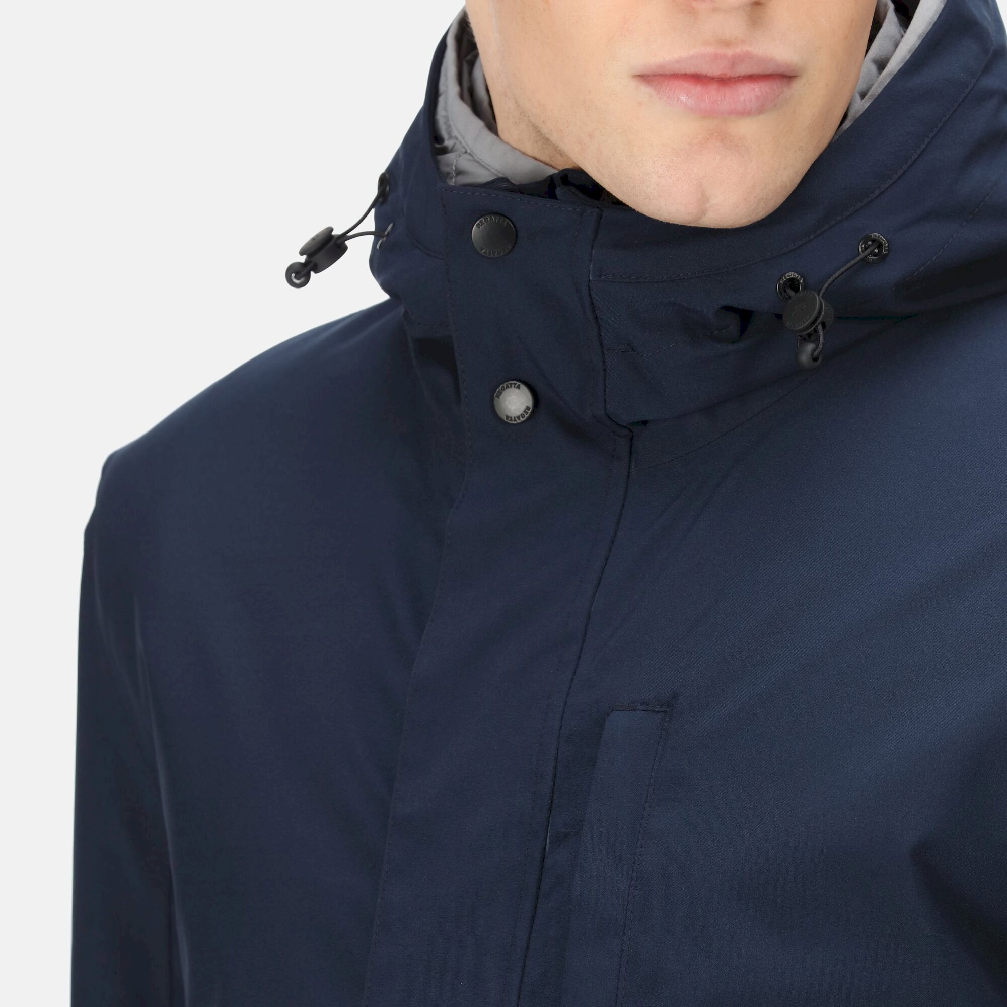 Men's Alessandro 3-In-1 Parka Jacket | Navy