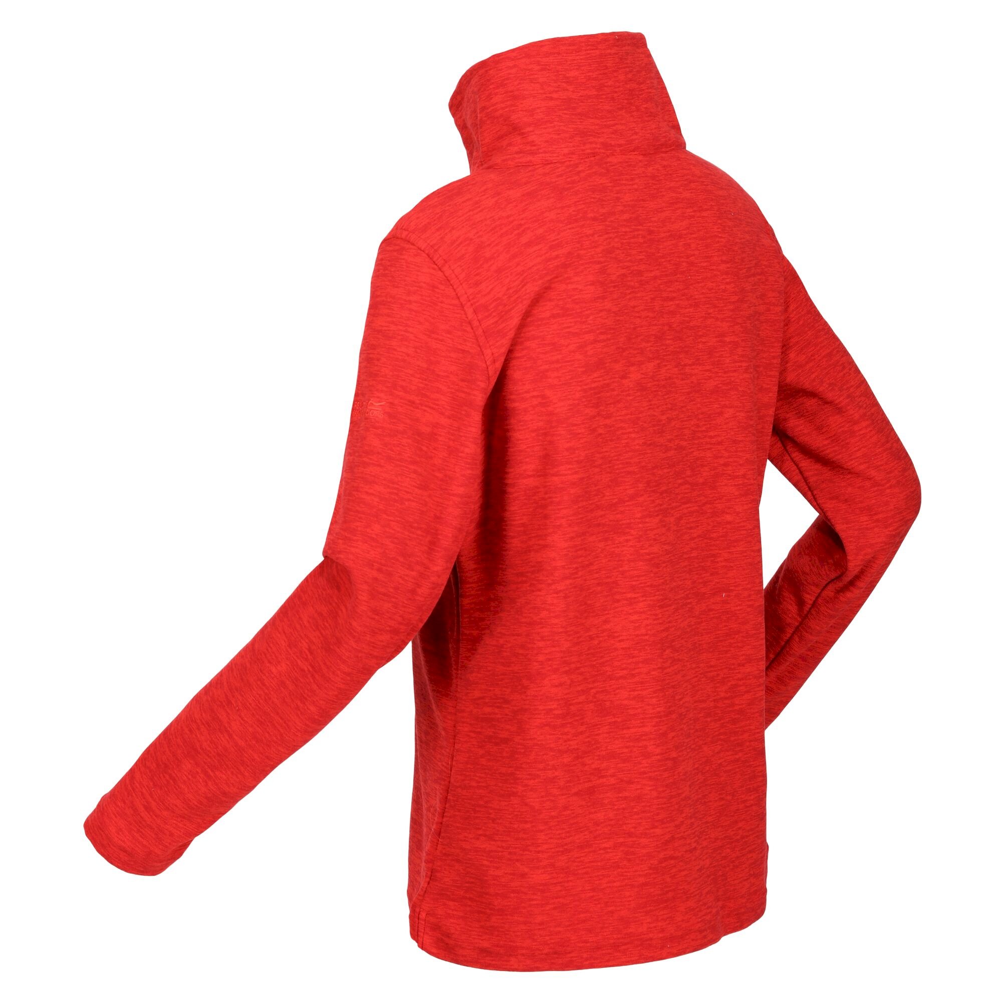 Women's Kizmit Half Zip Fleece | Code Red Marl