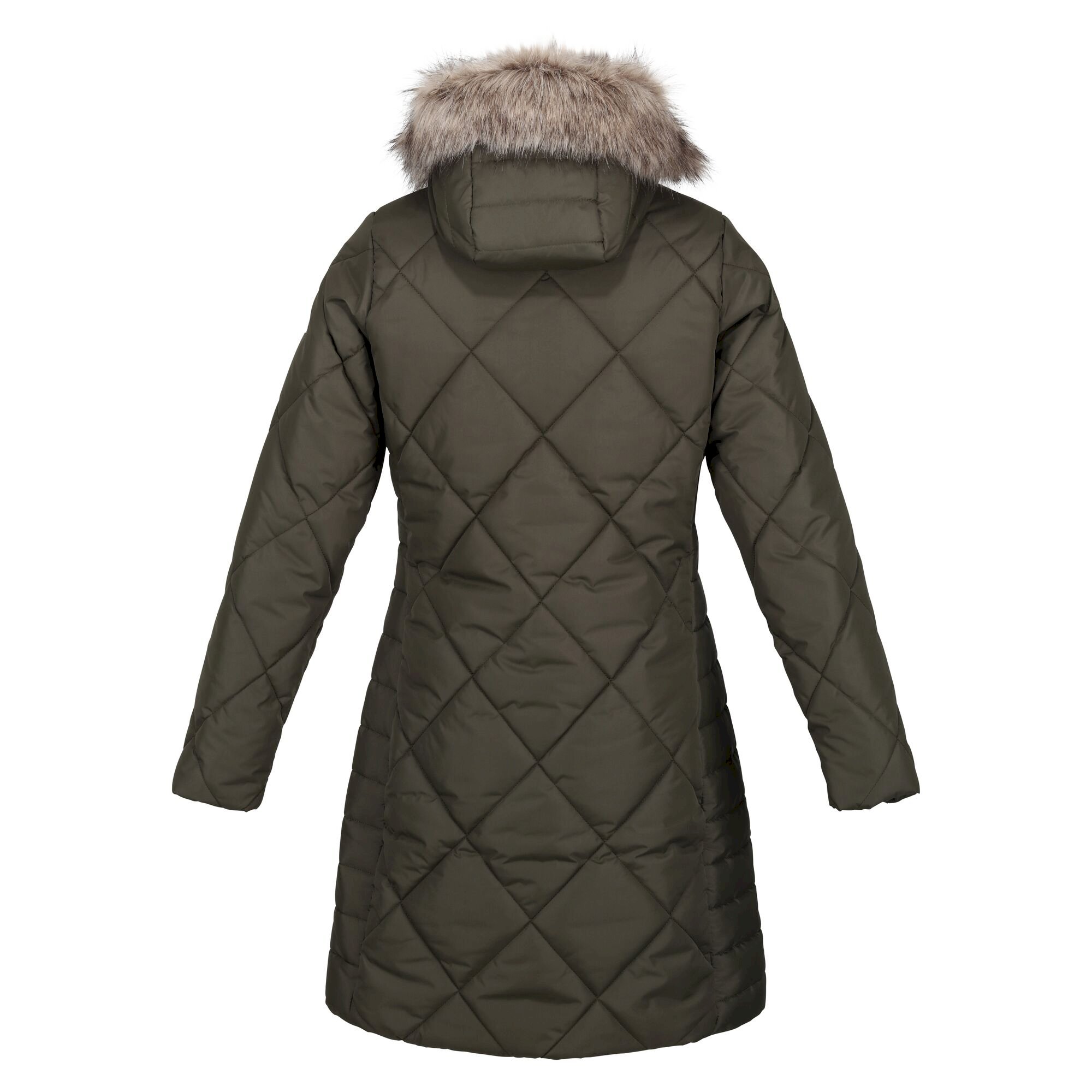 Women's Fritha II Insulated Parka Jacket | Dark Khaki