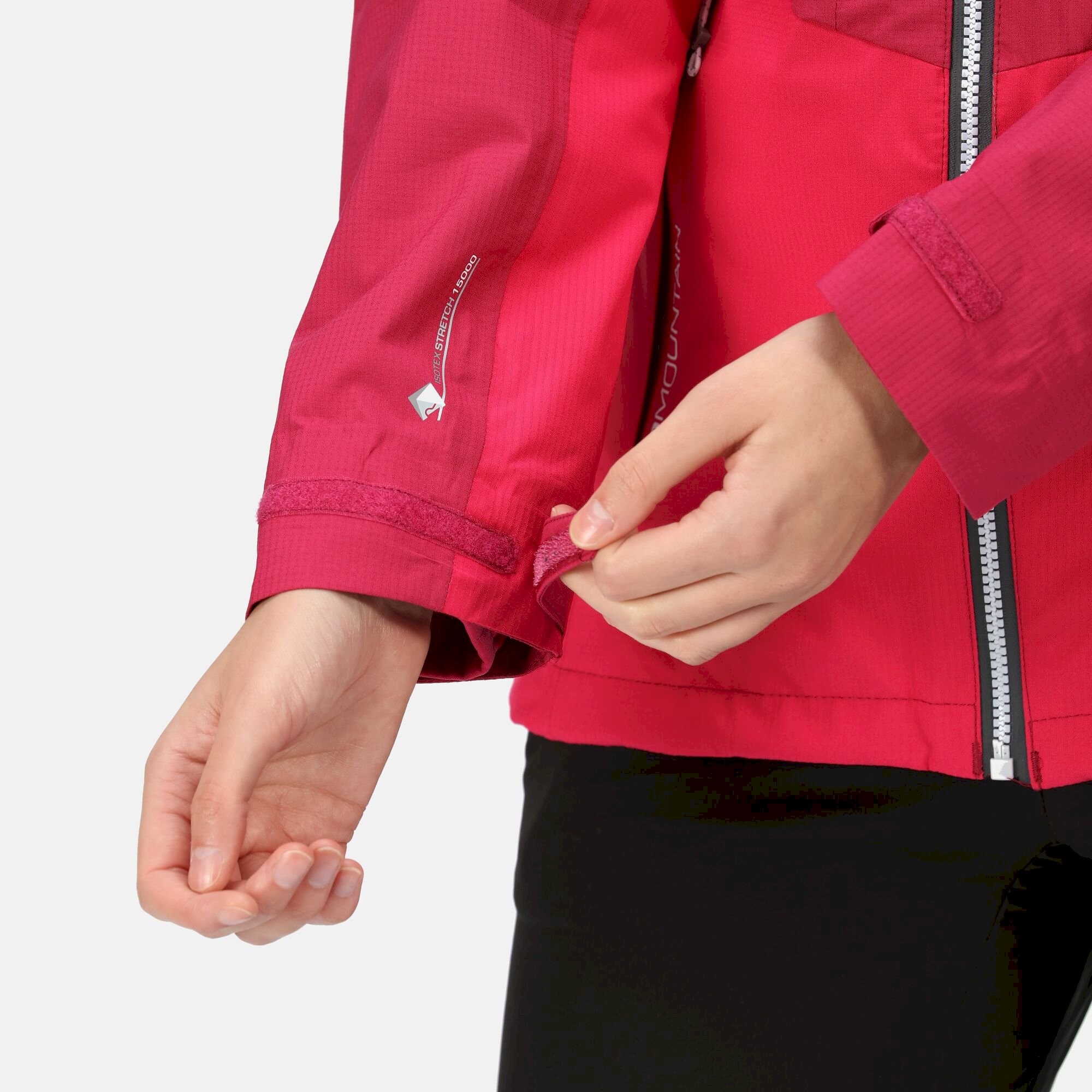 Women's Carletta VII 3-In-1 Waterproof Jacket | Seal Grey Berry Pink Pink Potion